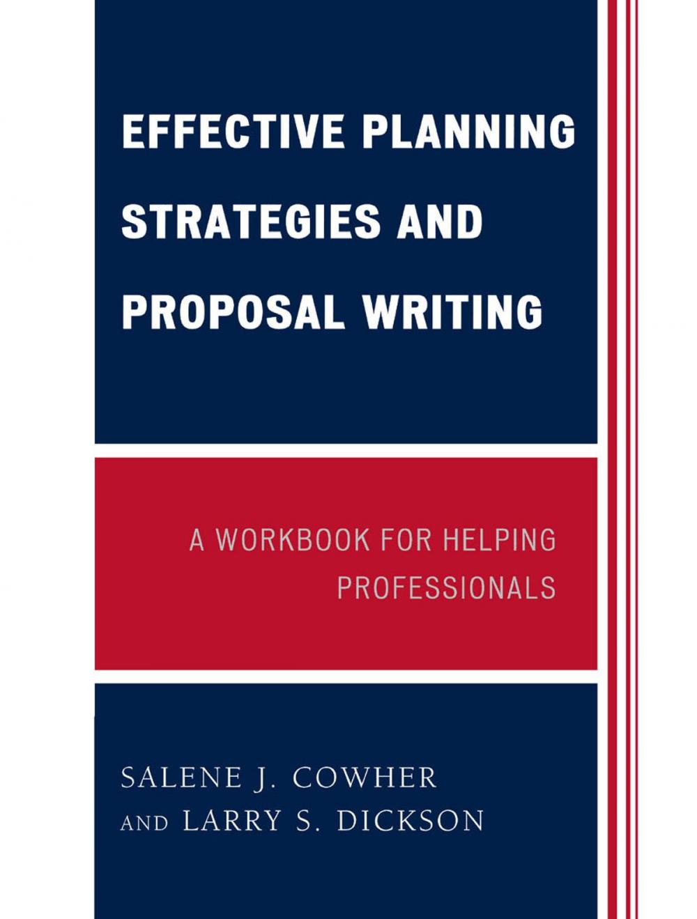 Big bigCover of Effective Planning Strategies and Proposal Writing