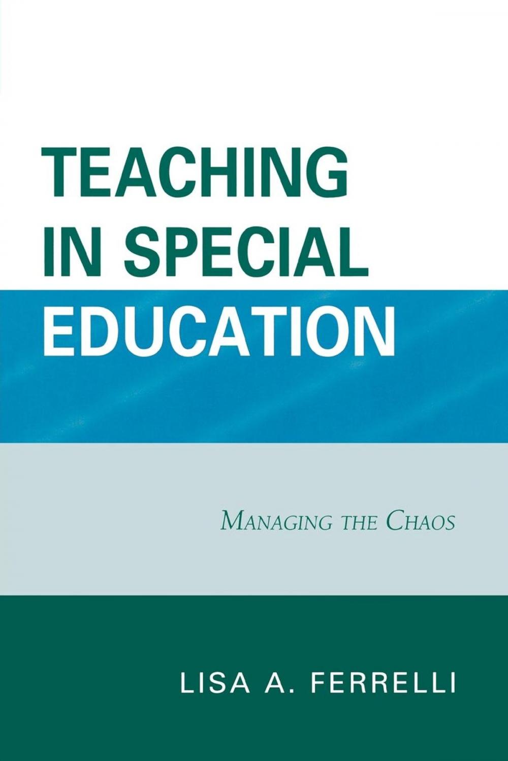 Big bigCover of Teaching in Special Education