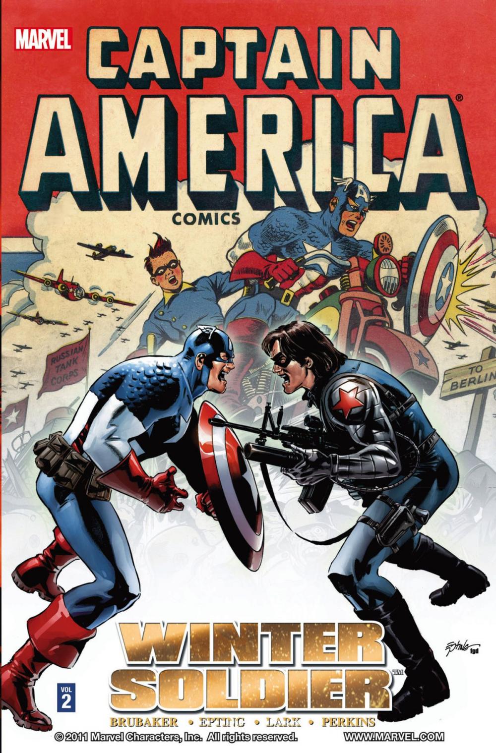 Big bigCover of Captain America: Winter Soldier Vol. 2