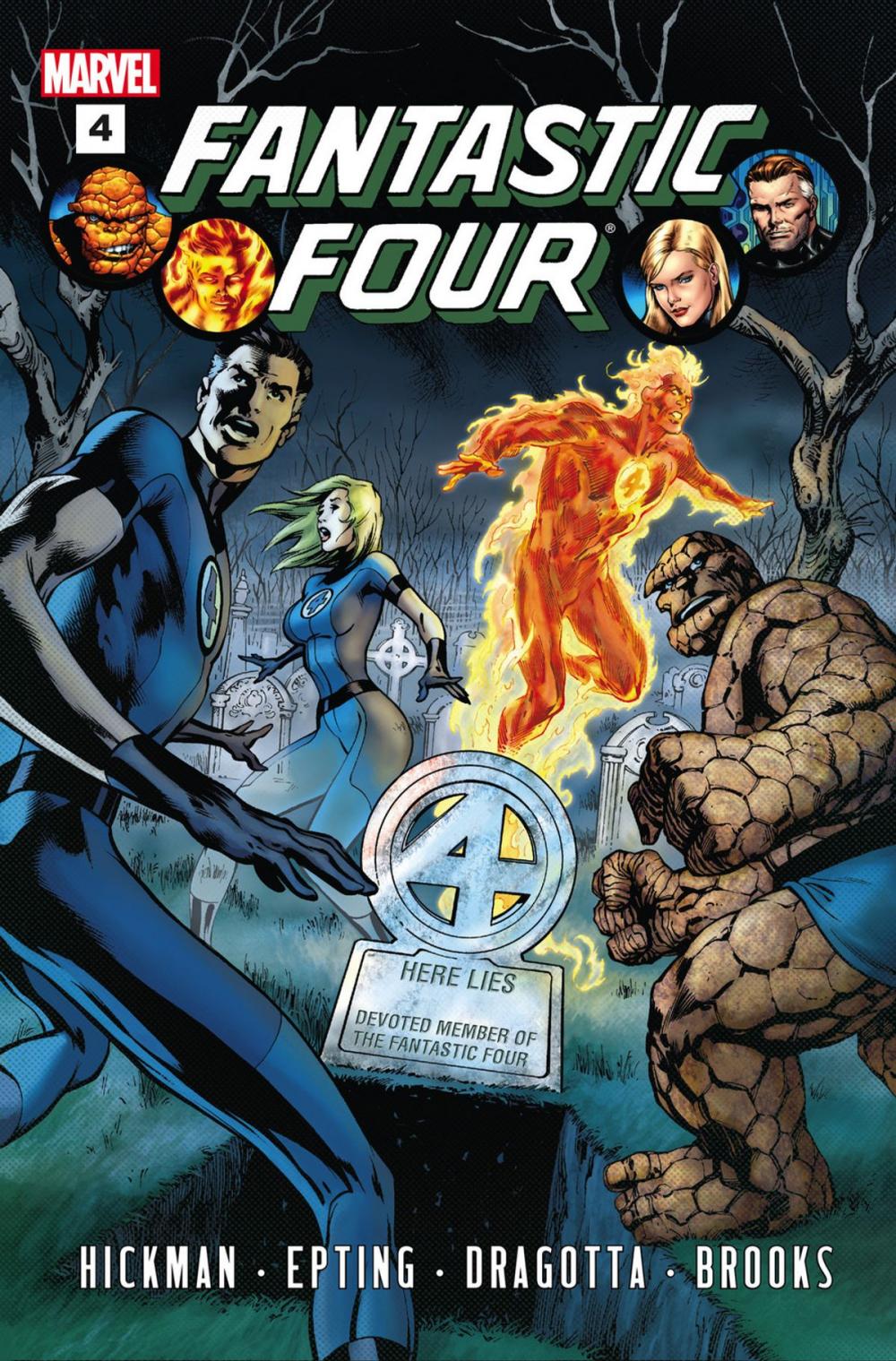 Big bigCover of Fantastic Four by Jonathan Hickman Vol. 4