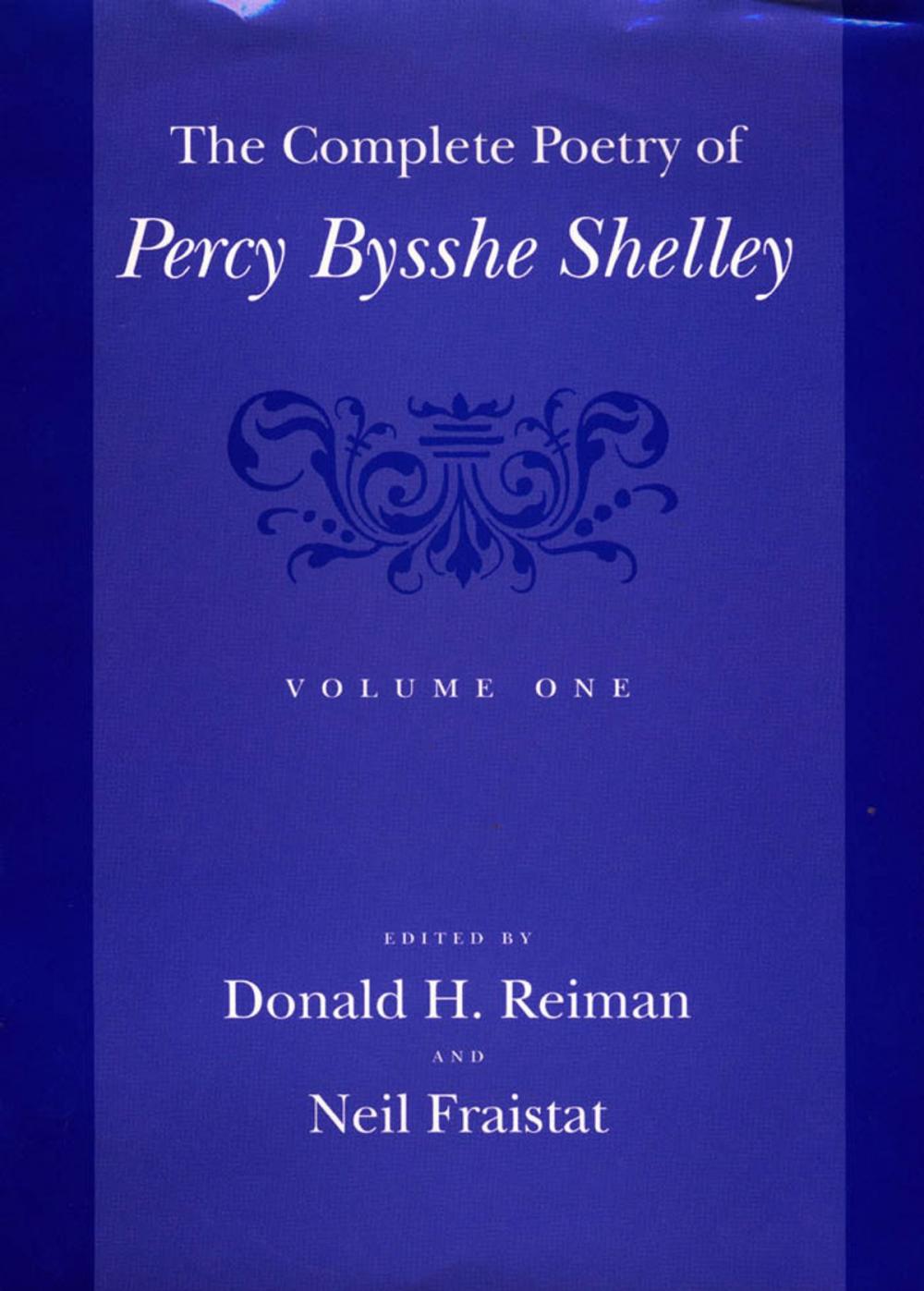 Big bigCover of The Complete Poetry of Percy Bysshe Shelley