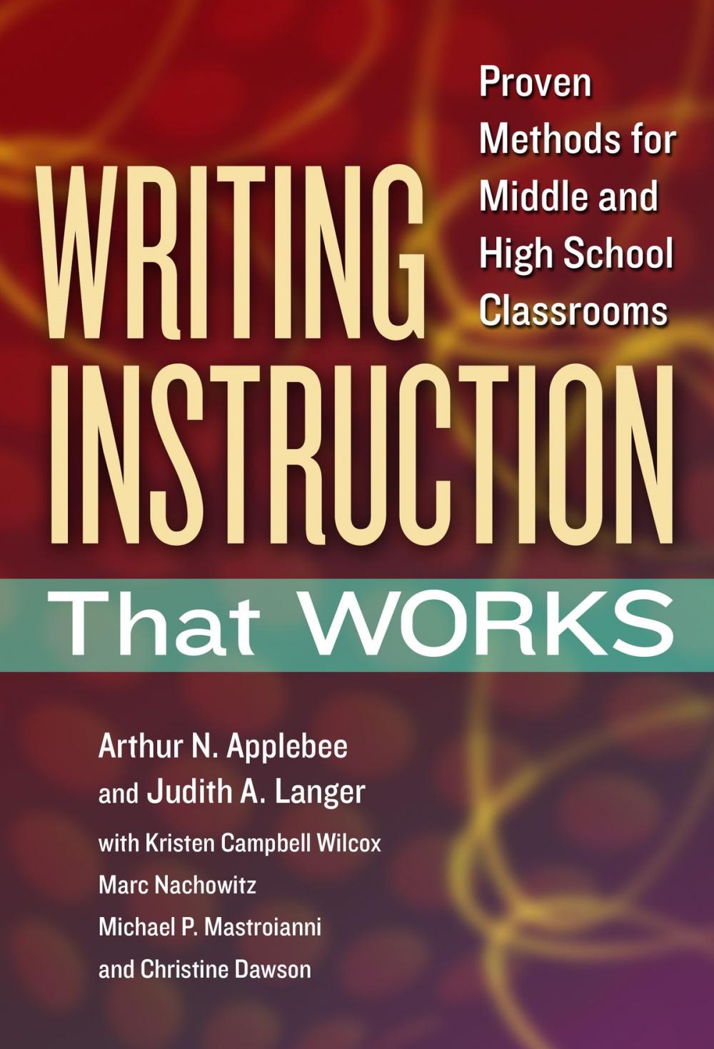 Big bigCover of Writing Instruction That Works