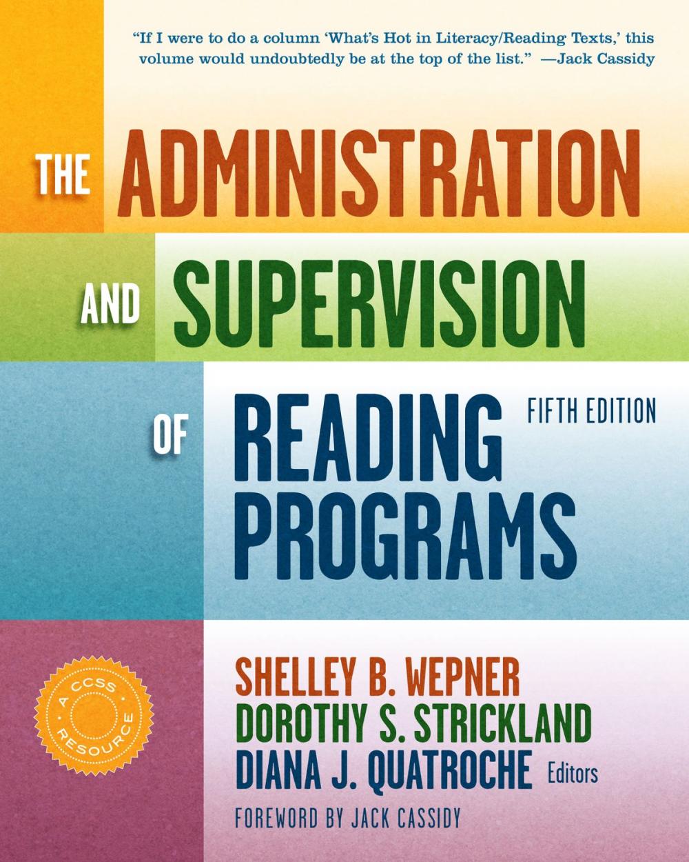 Big bigCover of The Administration and Supervision of Reading Programs, Fifth Edition