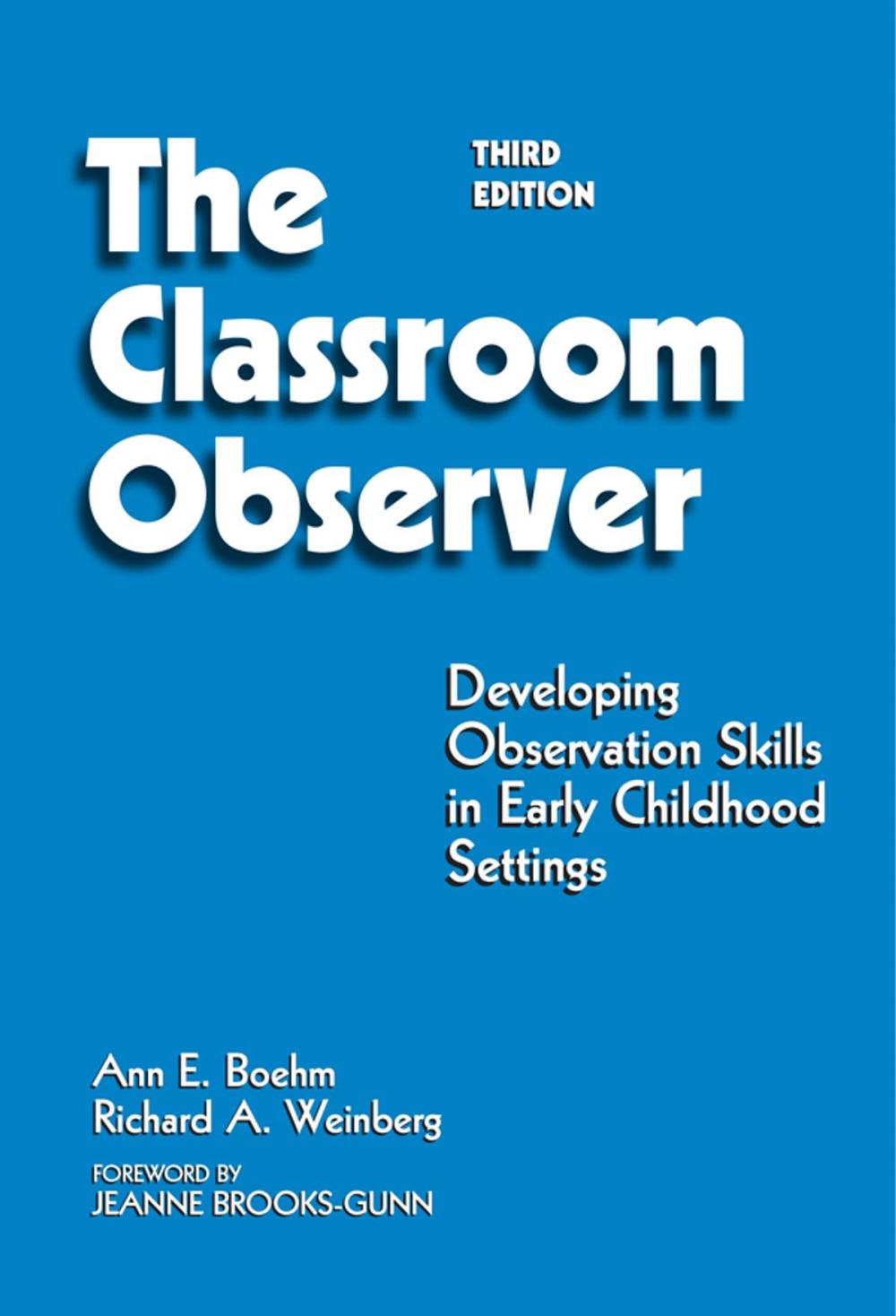 Big bigCover of Classroom Observer