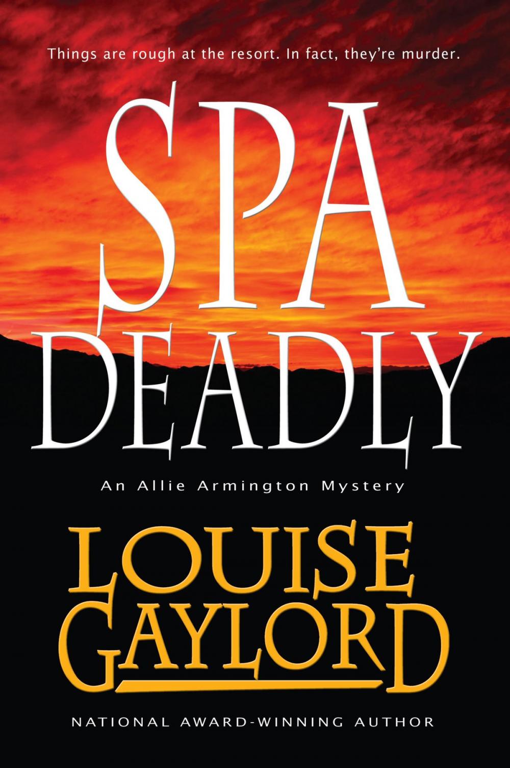 Big bigCover of Spa Deadly, an Allie Armington Mystery