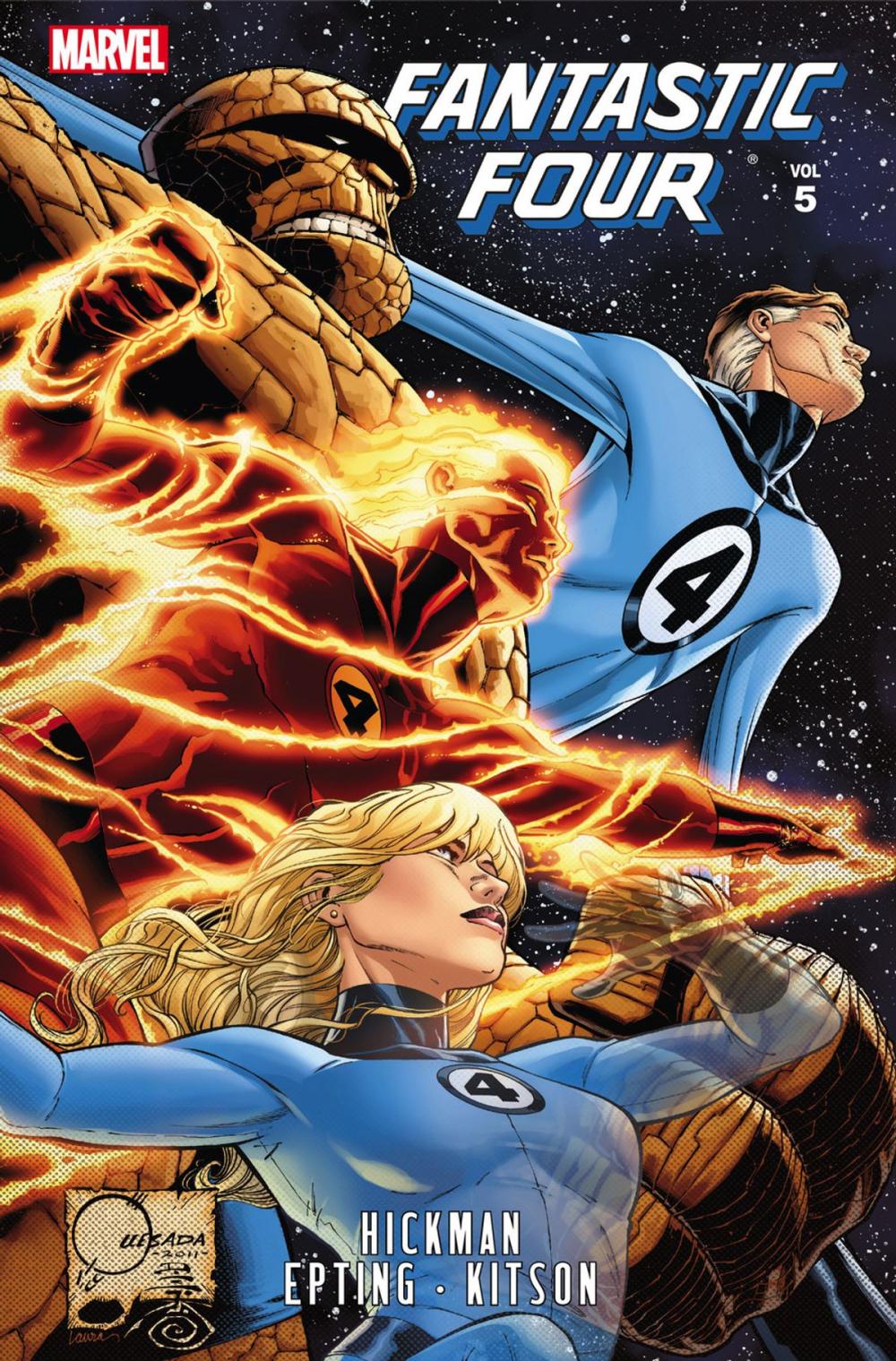 Big bigCover of Fantastic Four by Jonathan Hickman Vol. 5