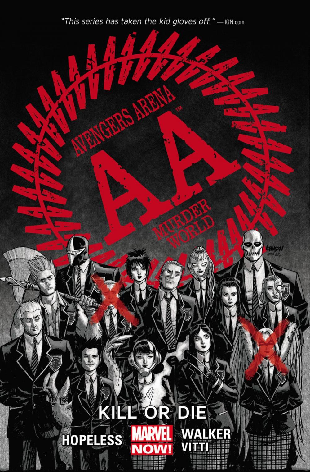 Big bigCover of Avengers Arena Vol. 1: Kill or Die