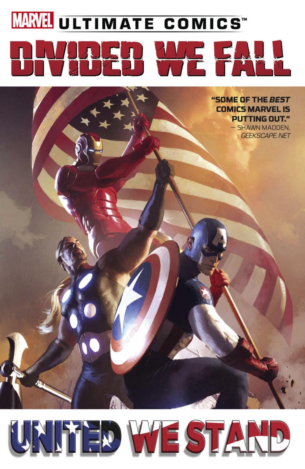 Big bigCover of Ultimate Comics Divided We Fall, United We Stand