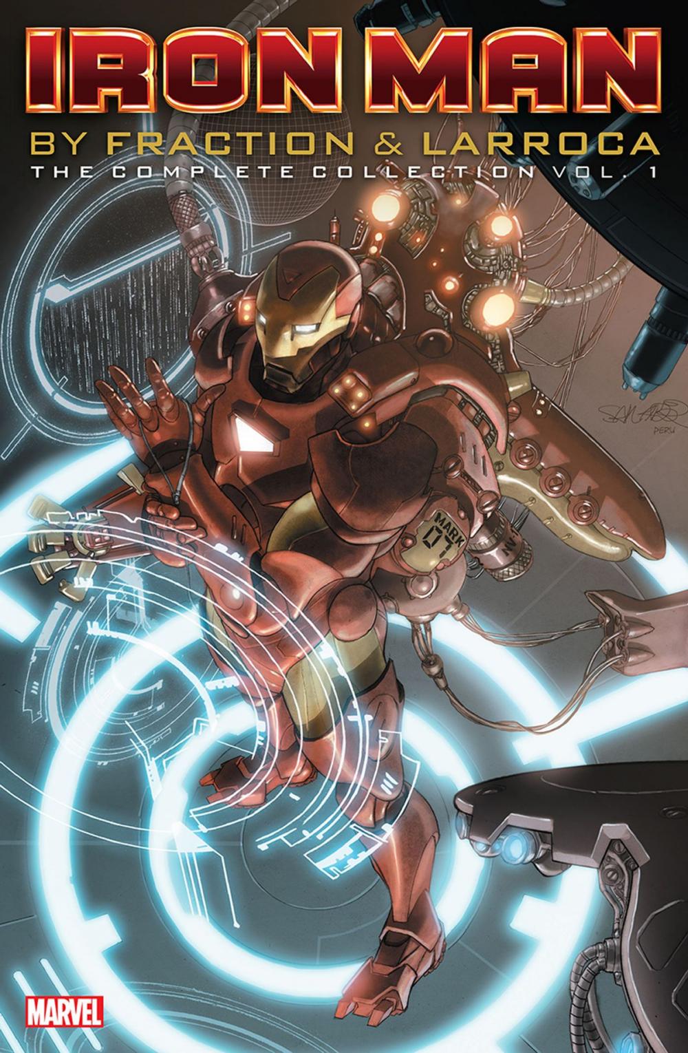 Big bigCover of Iron Man By Fraction & Larroca