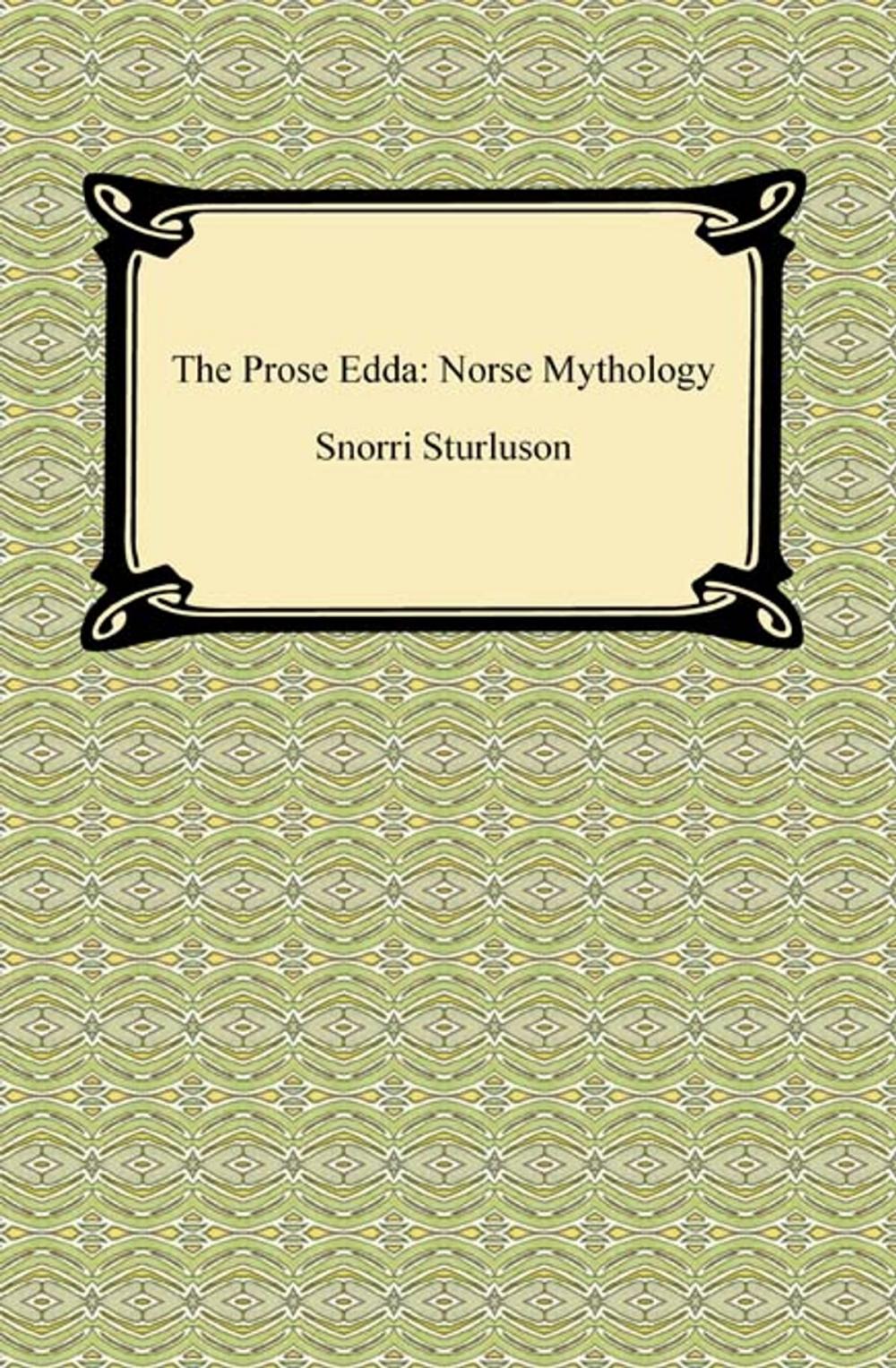 Big bigCover of The Prose Edda: Norse Mythology