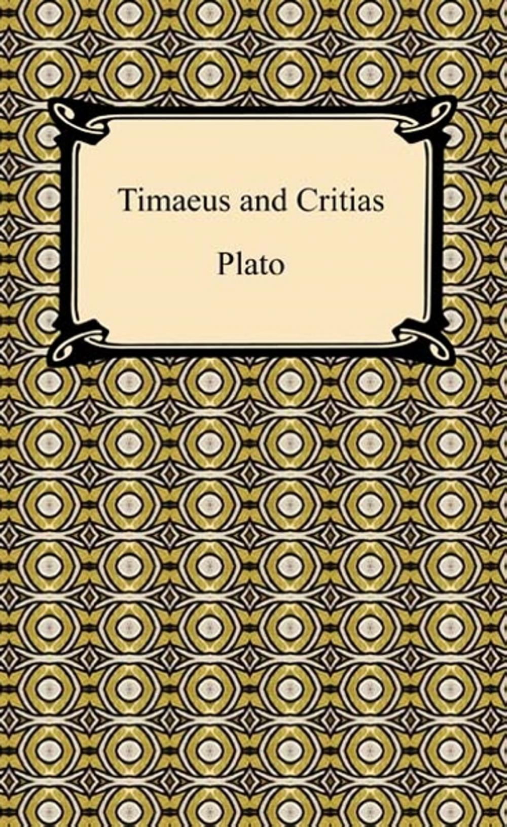 Big bigCover of Timaeus and Critias