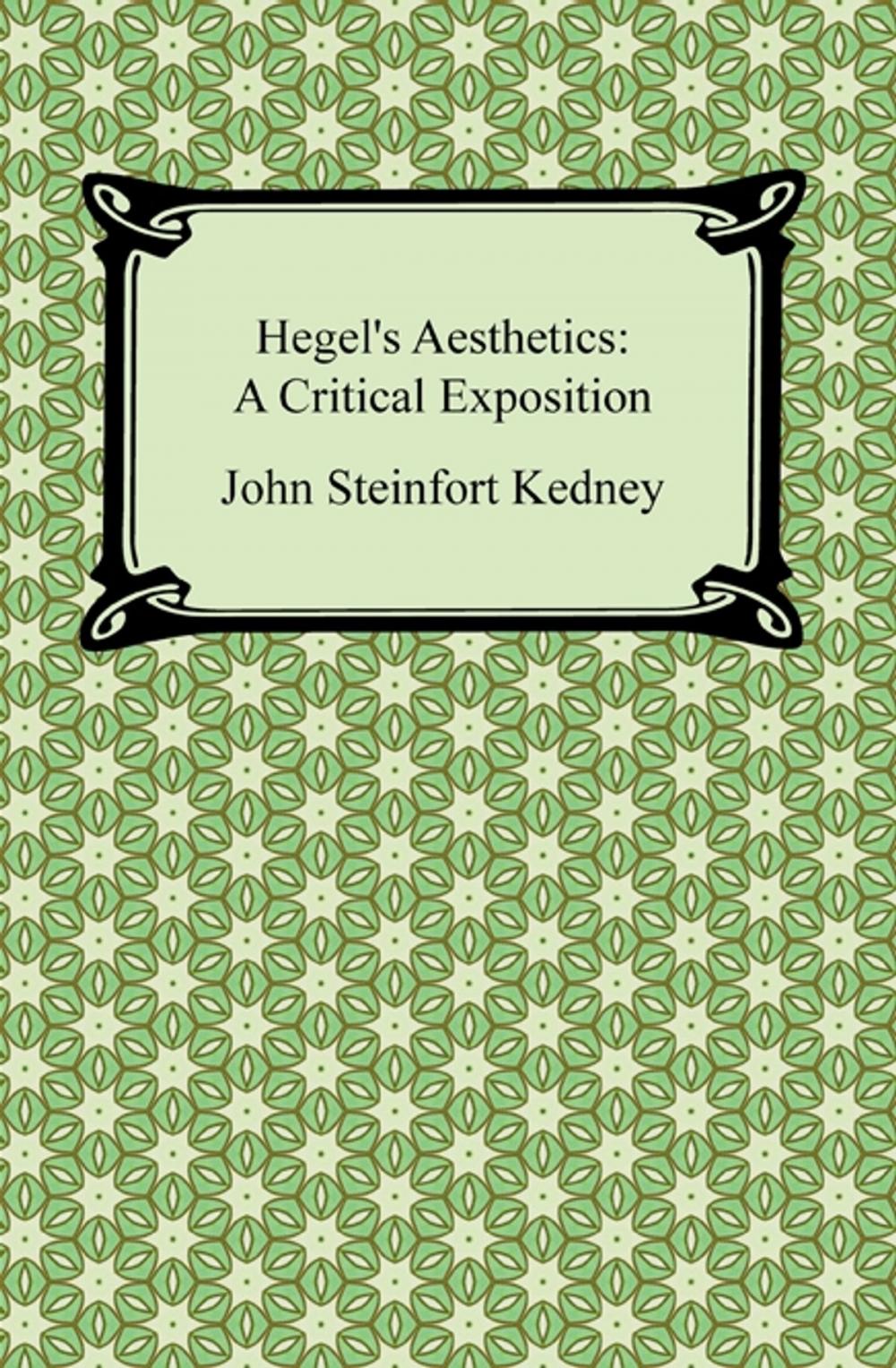 Big bigCover of Hegel's Introductory Lectures on Aesthetics