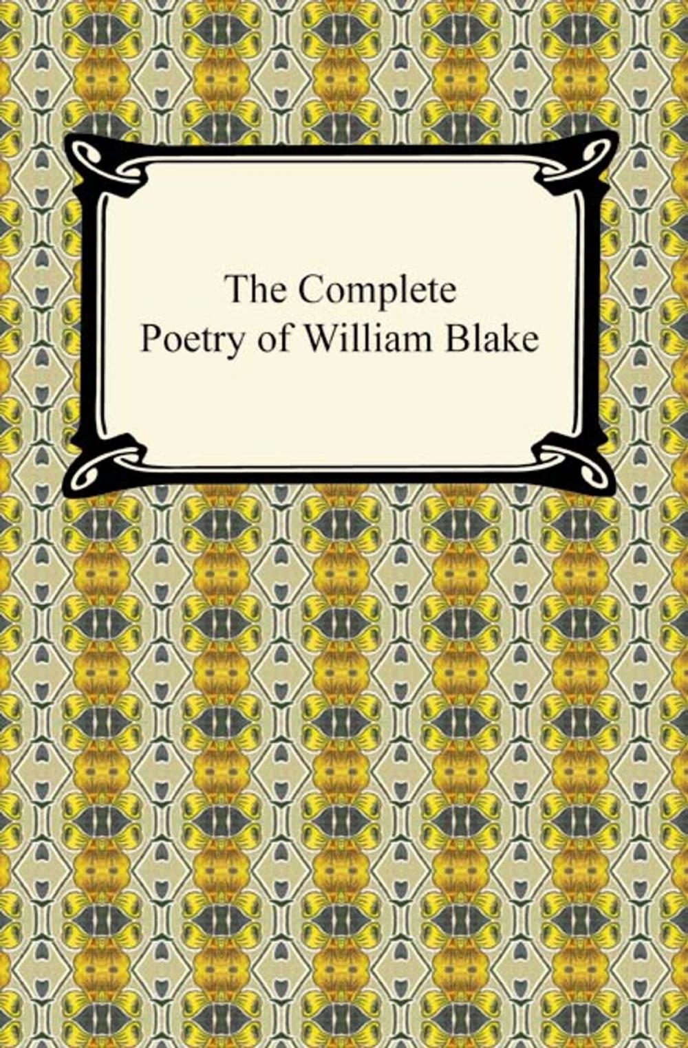 Big bigCover of The Complete Poetry of William Blake