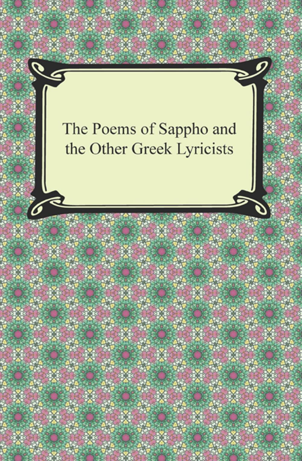 Big bigCover of The Poems of Sappho and the Other Greek Lyricists