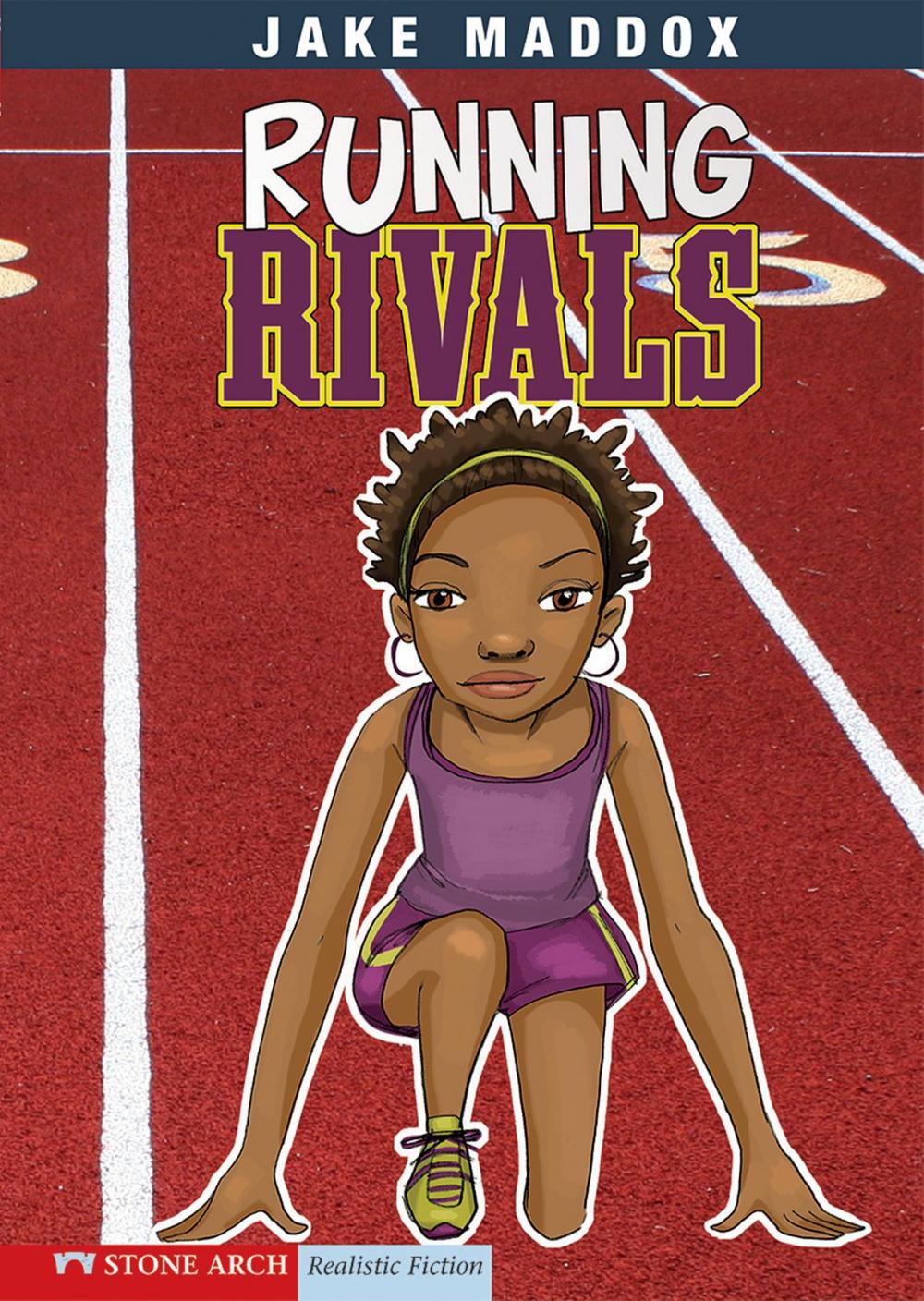 Big bigCover of Jake Maddox: Running Rivals