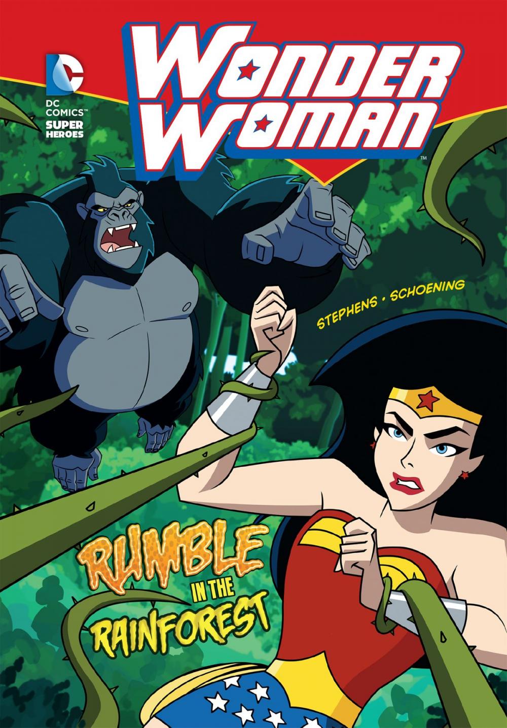 Big bigCover of Wonder Woman: Rumble in the Rainforest