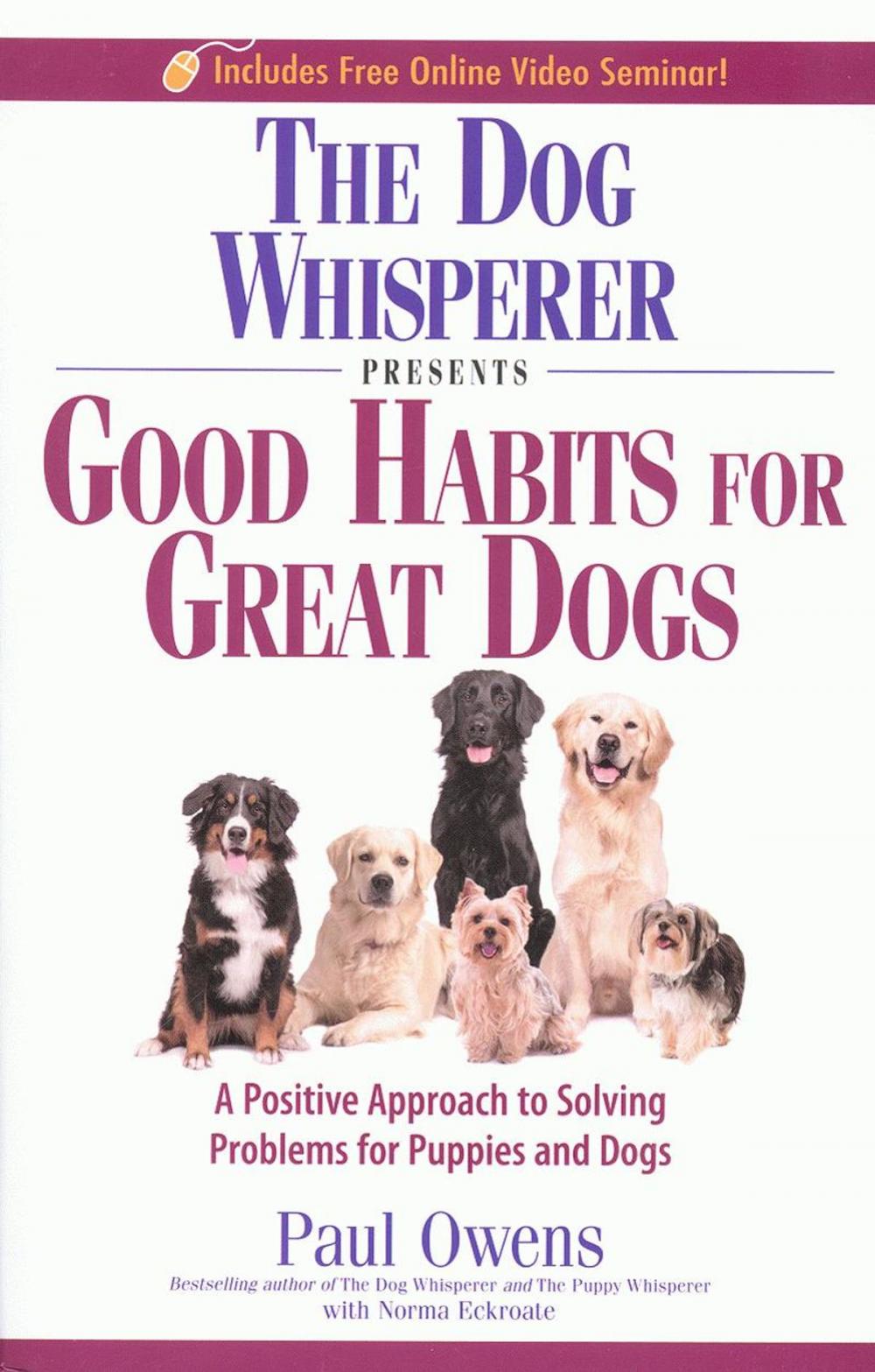 Big bigCover of THE DOG WHISPERER PRESENTS GOOD HABITS FOR GREAT DOGS