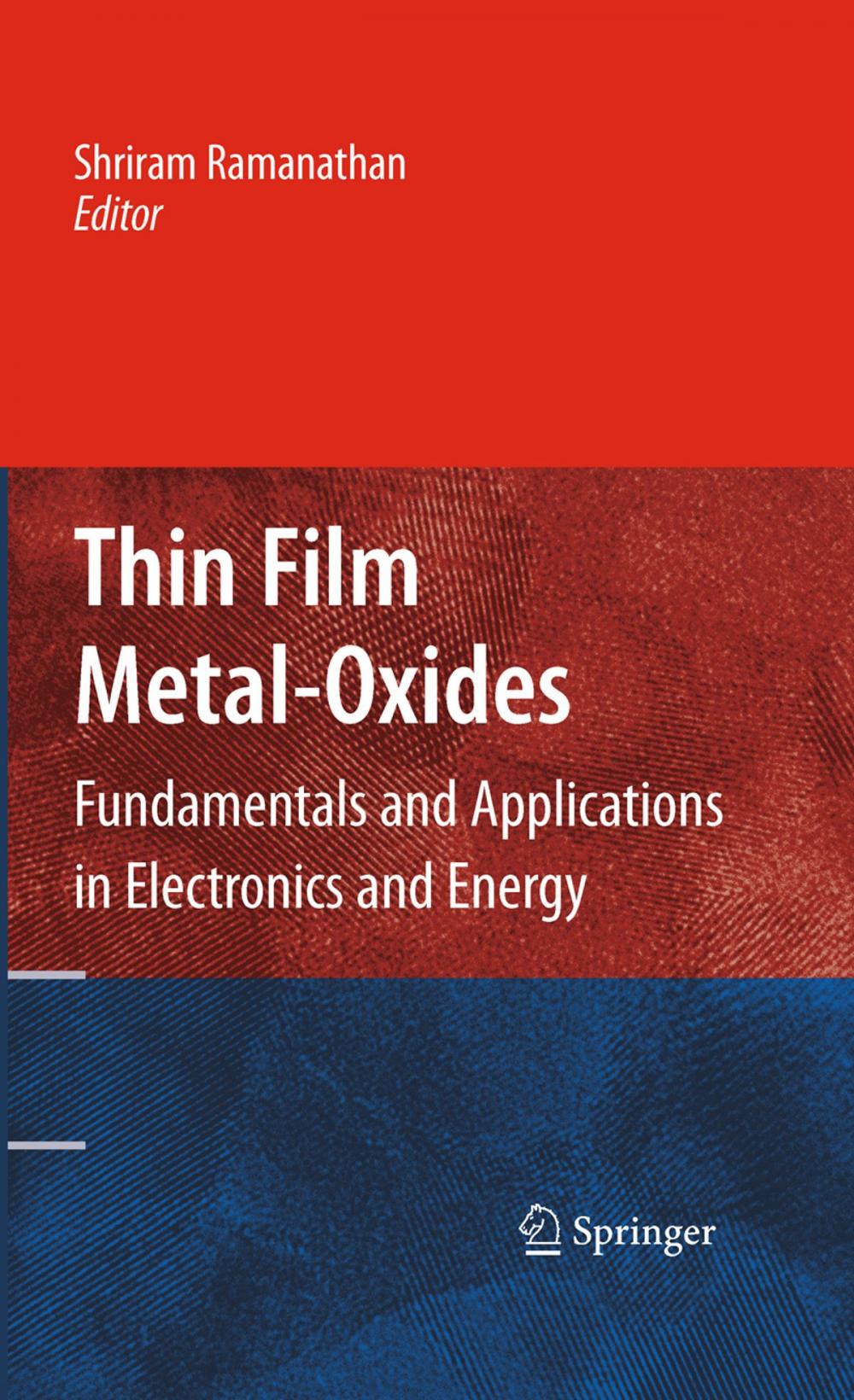 Big bigCover of Thin Film Metal-Oxides