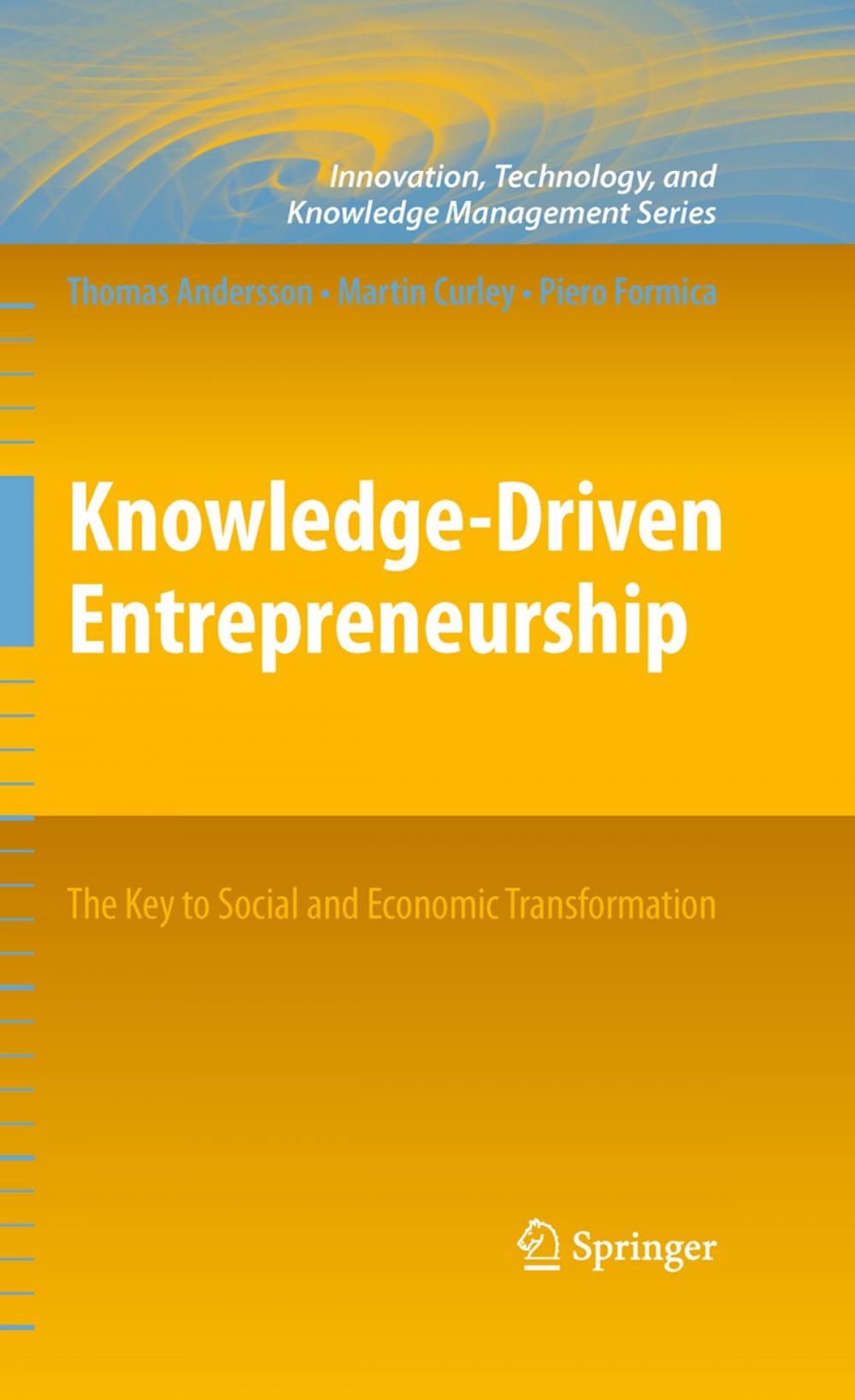 Big bigCover of Knowledge-Driven Entrepreneurship