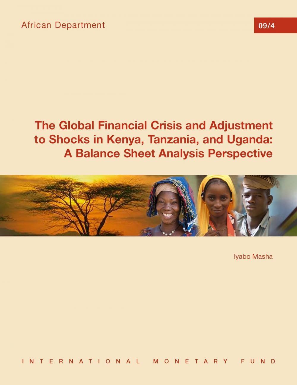 Big bigCover of The Global Financial Crisis and Adjustment to Shocks in Kenya, Tanzania, and Uganda: A Balance Sheet Analysis Perspective