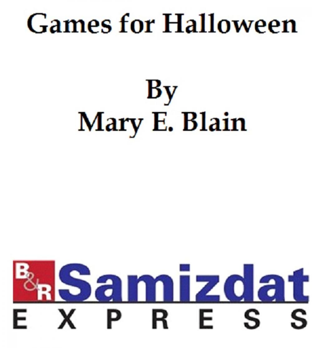 Big bigCover of Games for Halloween (1912)