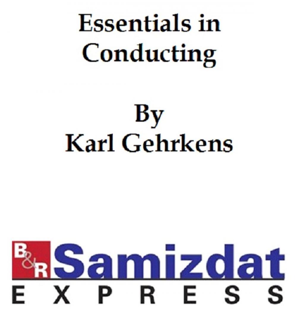 Big bigCover of Essentials in Conducting