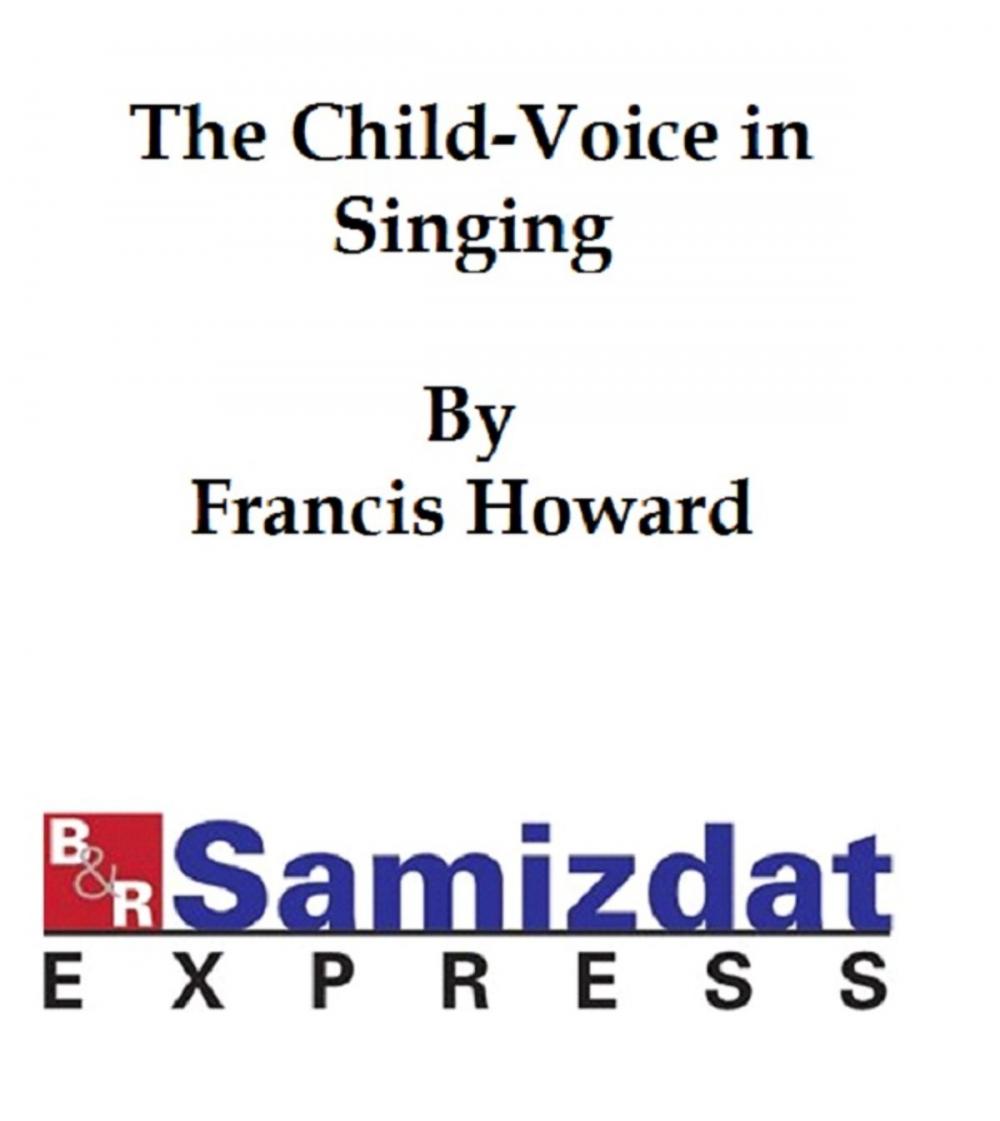 Big bigCover of The Child-Voice in Singing