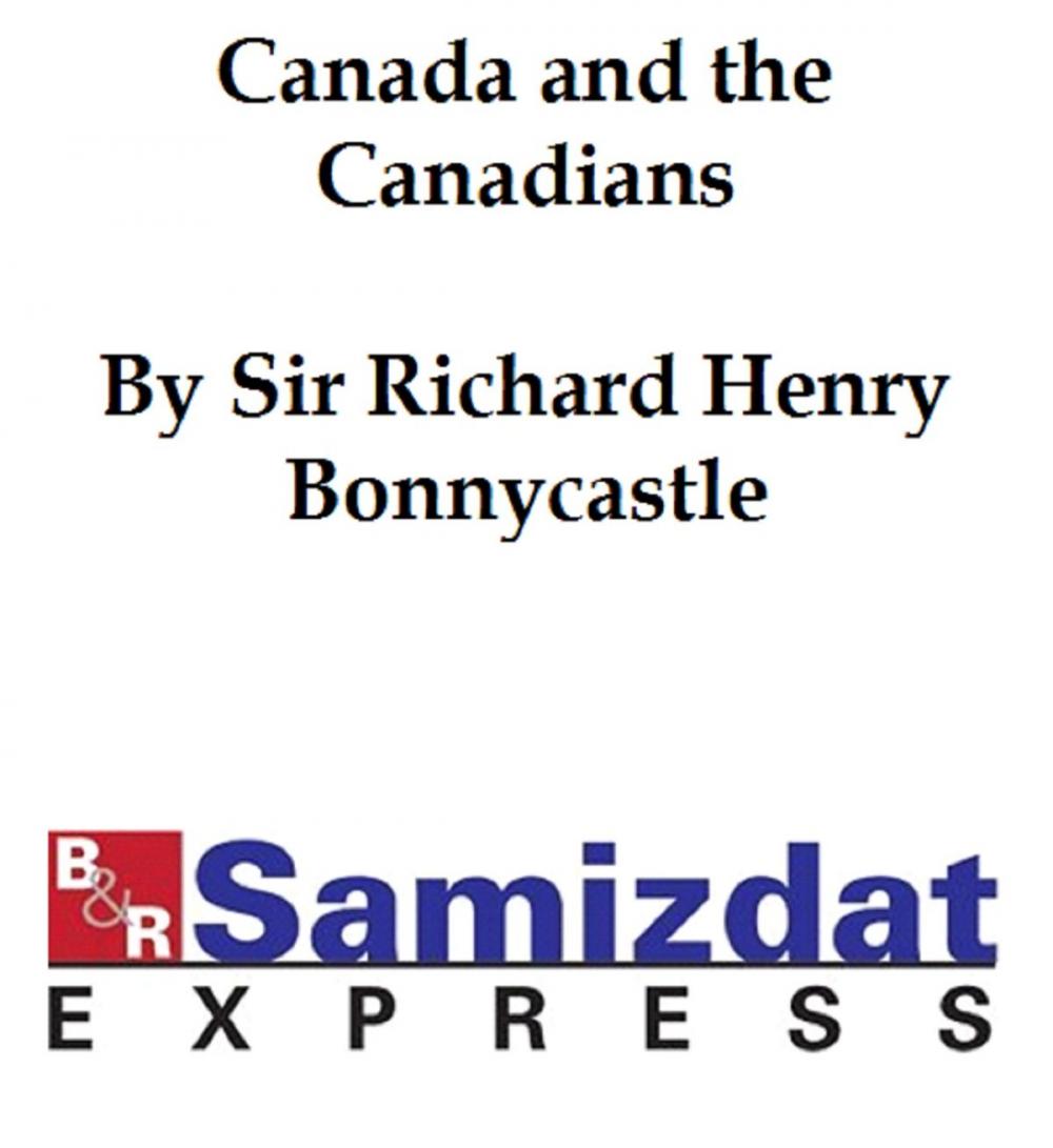 Big bigCover of Canada and the Canadians, volume 1