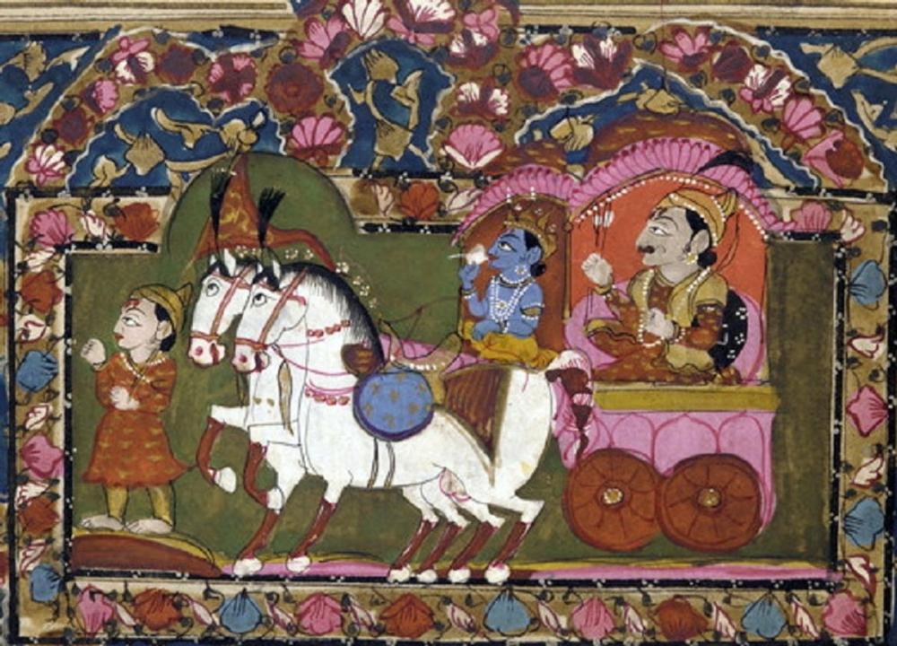 Big bigCover of Sanskrit Epics: The Mahabharata and The Ramayan