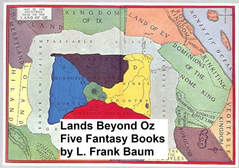 Big bigCover of Lands Beyond Oz: Five Fantasy Books