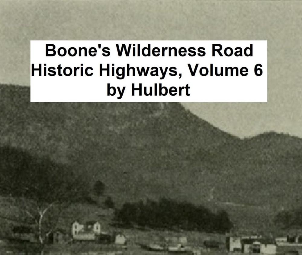 Big bigCover of Boone's Wilderness Road