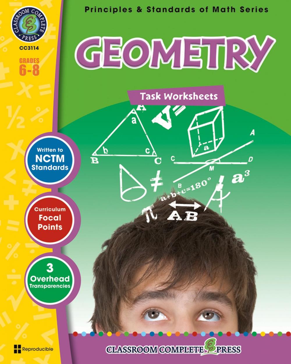 Big bigCover of Geometry - Task Sheets Gr. 6-8