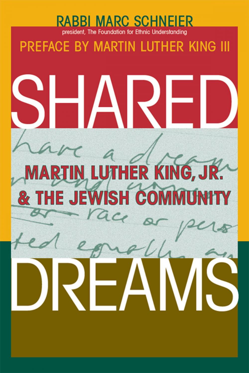 Big bigCover of Shared Dreams: Martin Luther King, Jr. & the Jewish Community