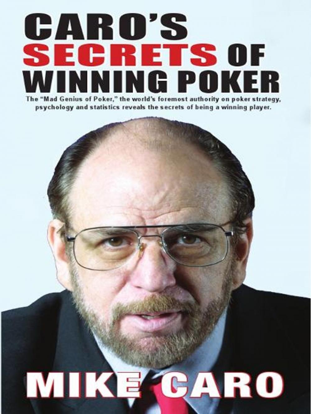 Big bigCover of Caro's Secrets of Winning Poker