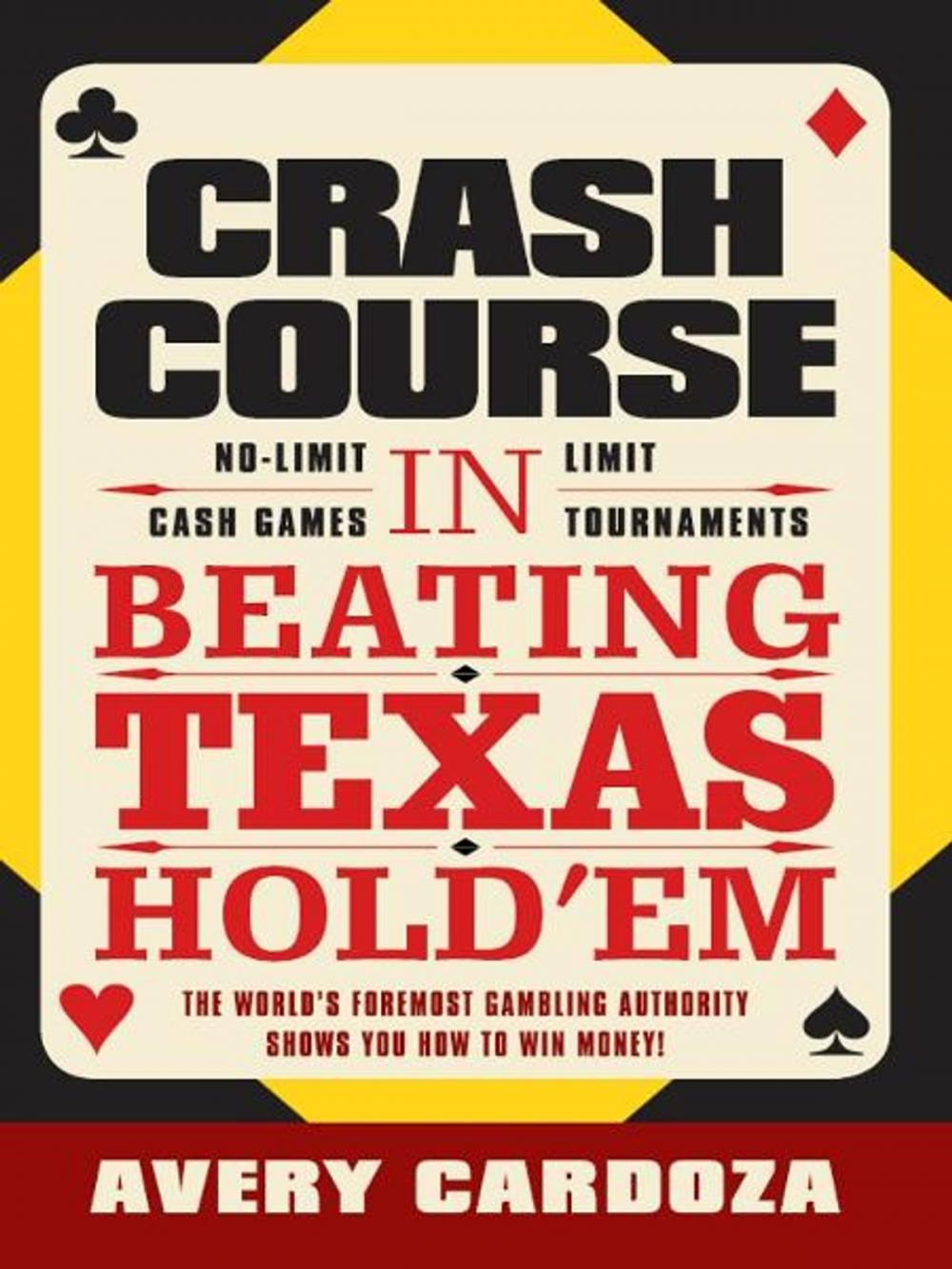 Big bigCover of Crash Course in Beating Texas Hold'em