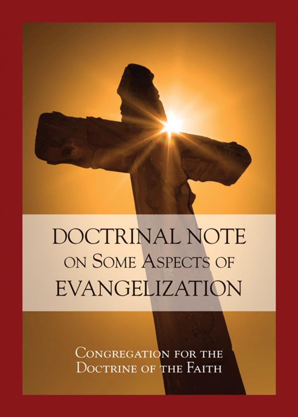 Big bigCover of Doctrinal Note on Some Aspects of Evangelization