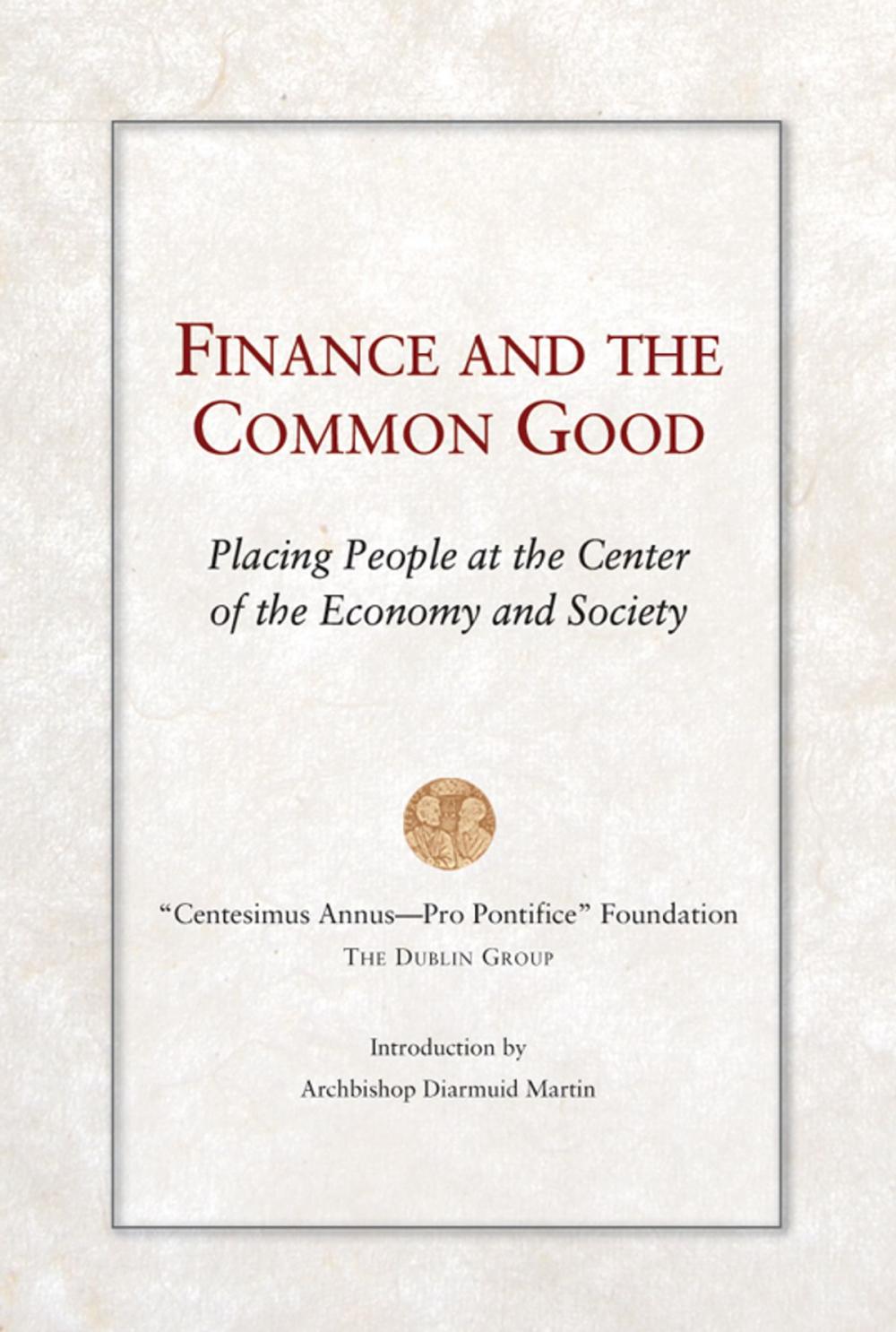 Big bigCover of Finance and the Common Good