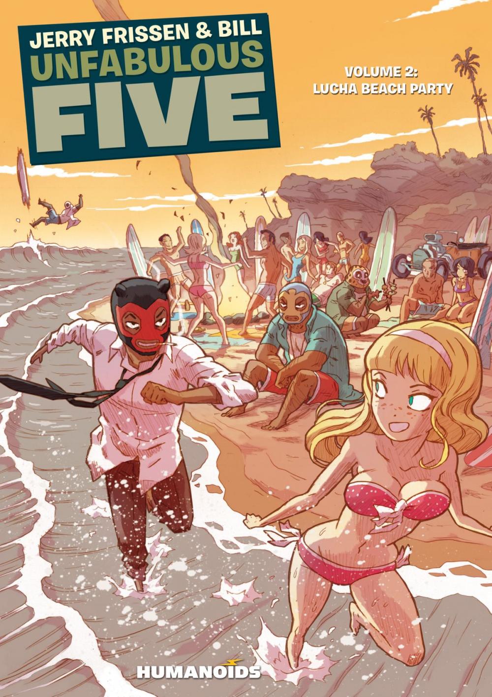 Big bigCover of Unfabulous Five #2 : Lucha Beach Party