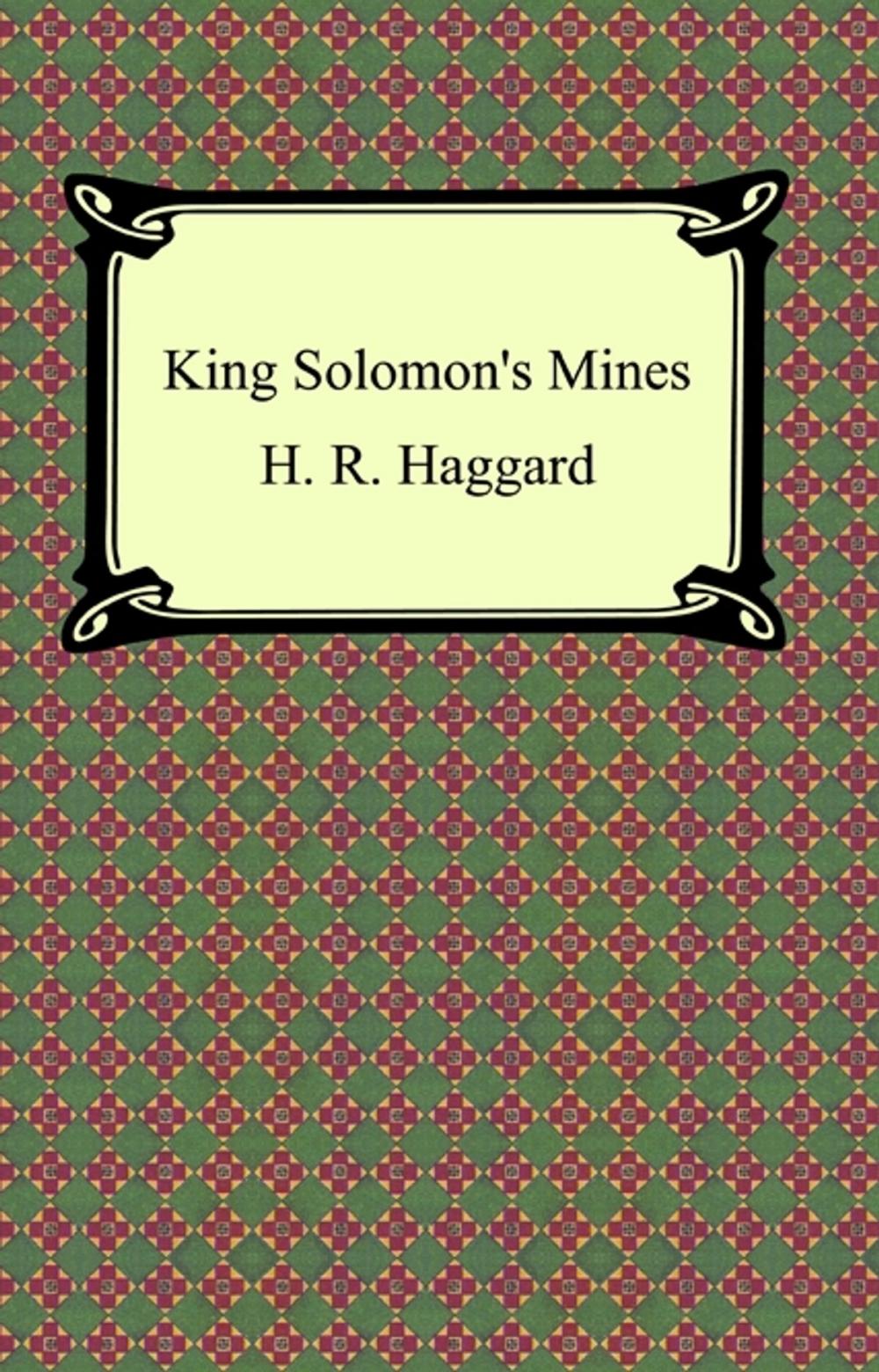 Big bigCover of King Solomon's Mines