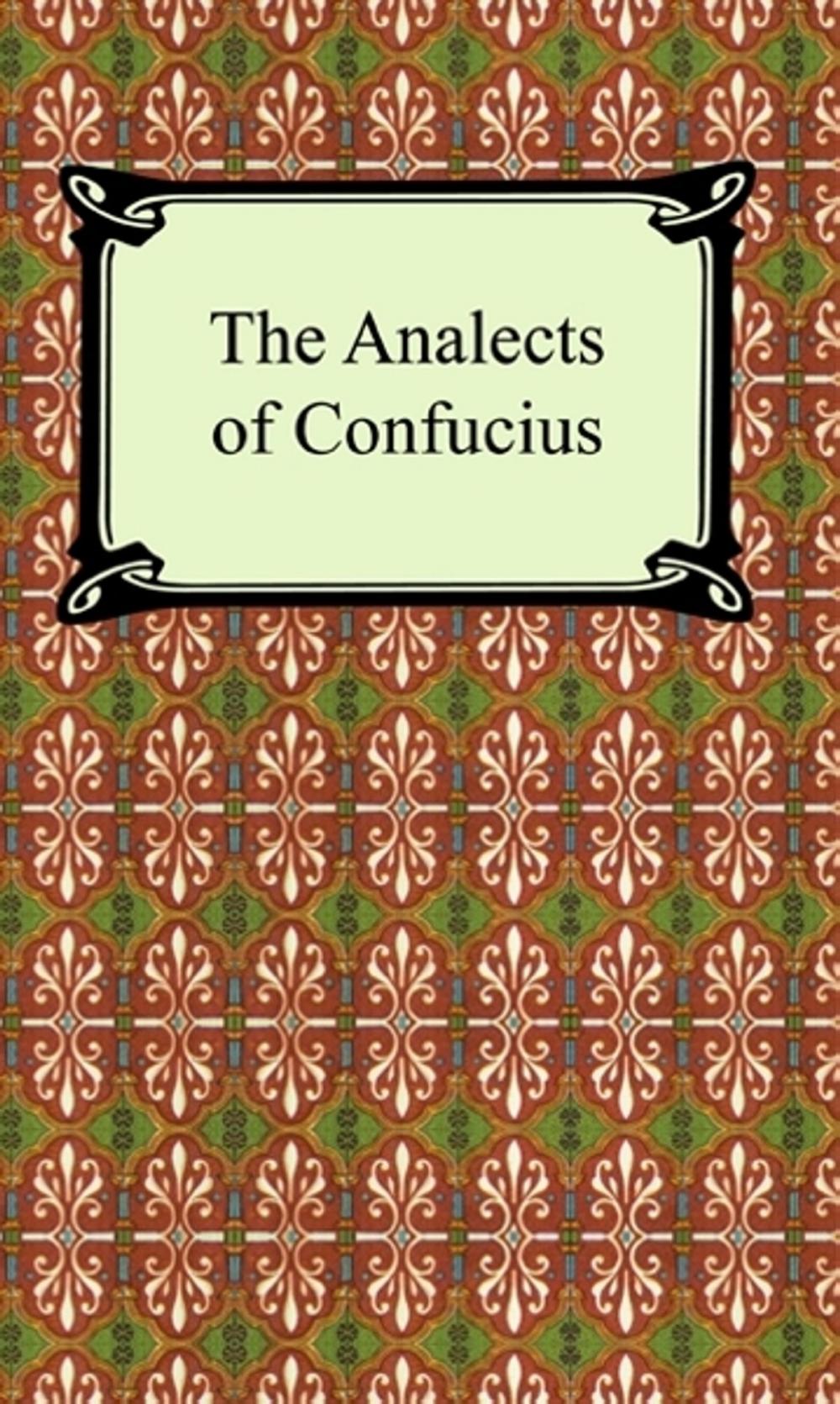 Big bigCover of The Analects of Confucius