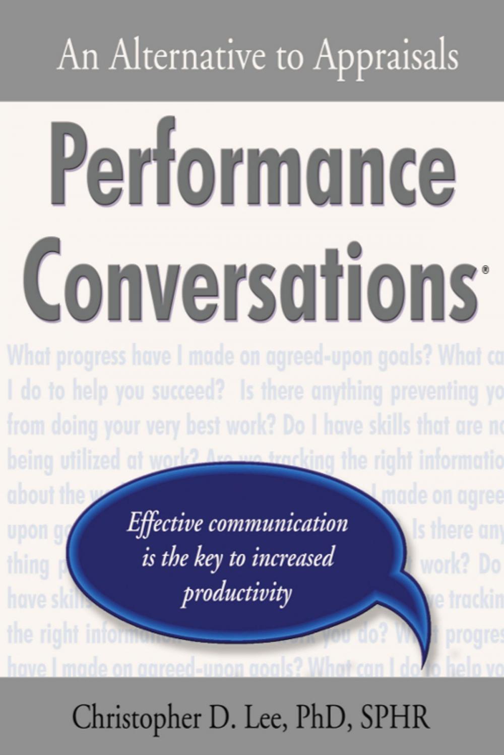 Big bigCover of Performance Conversations