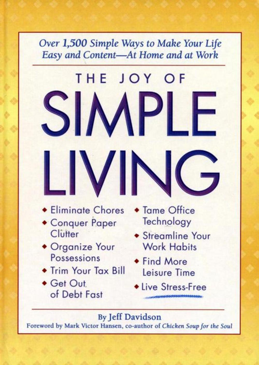 Big bigCover of The Joy of Simple Living
