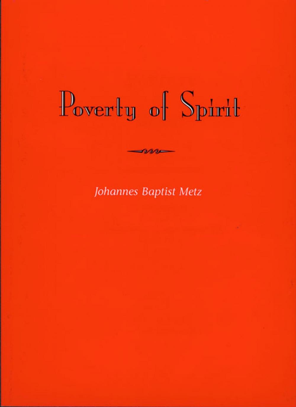 Big bigCover of Poverty of Spirit (Revised Edition)