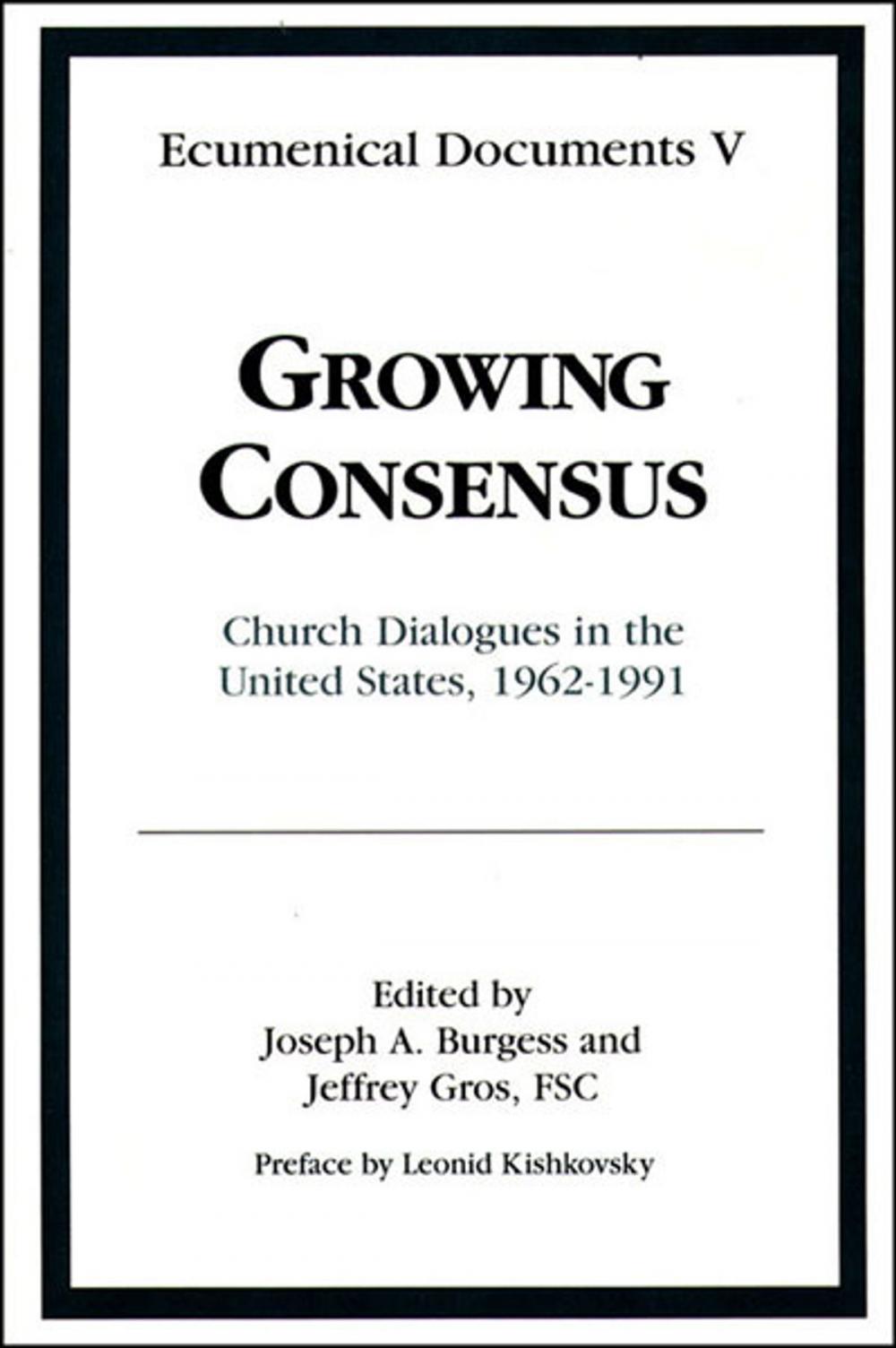 Big bigCover of Growing Consensus