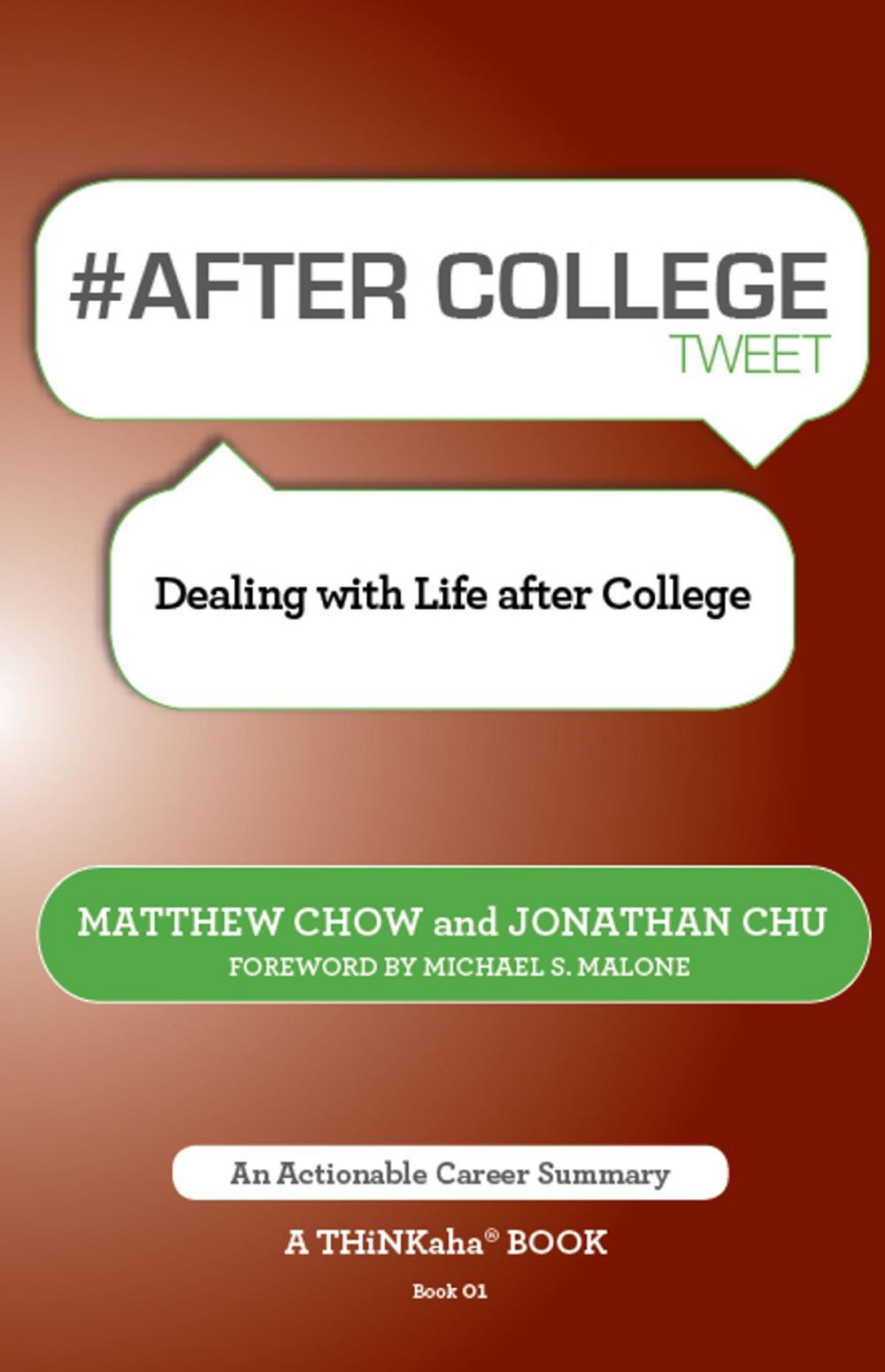 Big bigCover of #AFTER COLLEGE tweet Book01