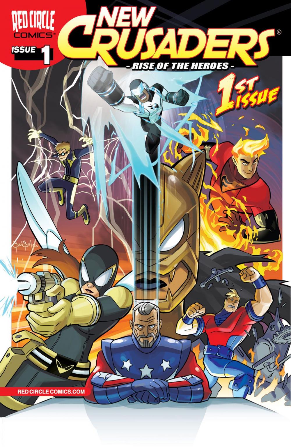 Big bigCover of New Crusaders: Rise of the Heroes #1