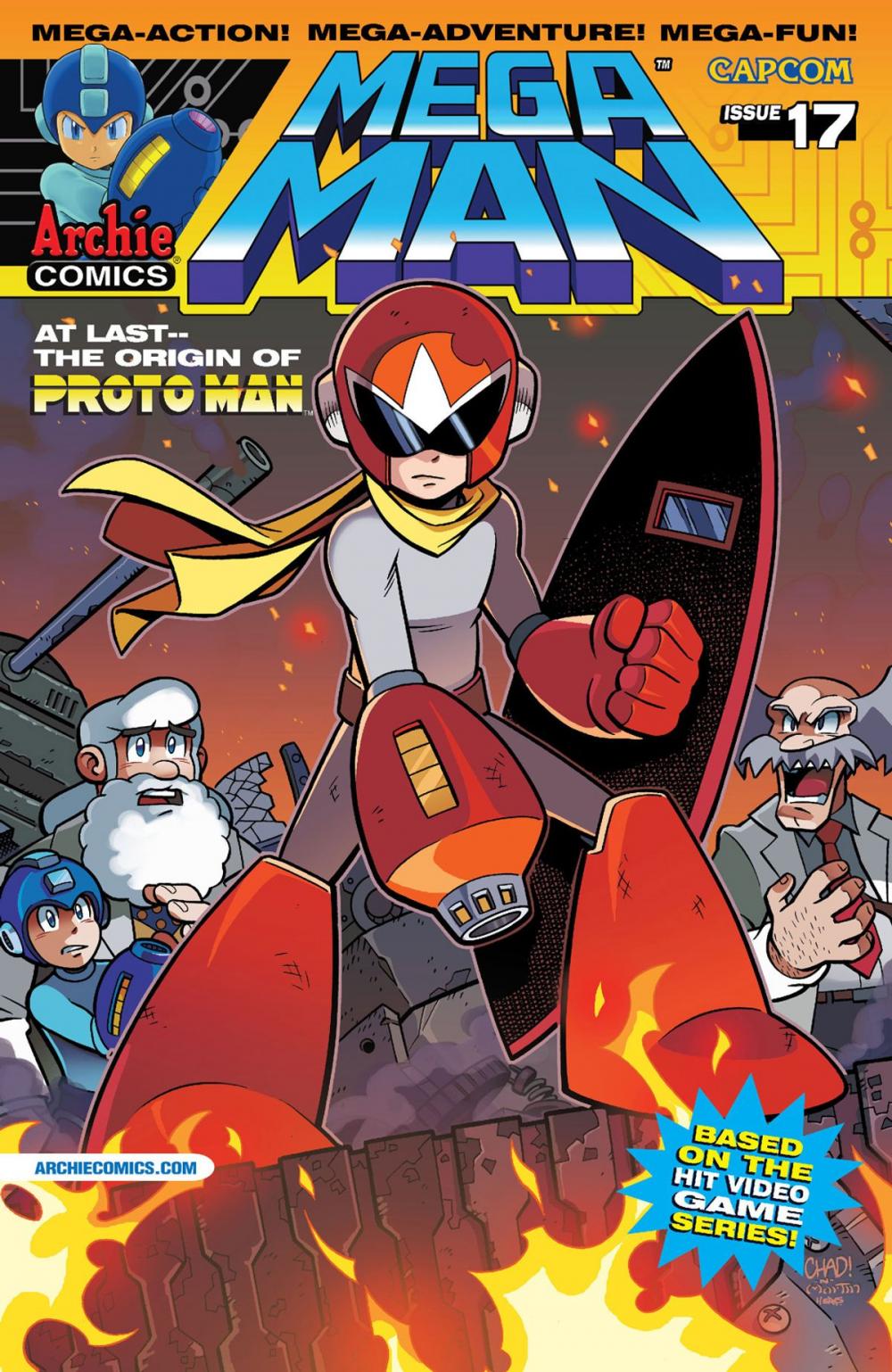 Big bigCover of Mega Man #17