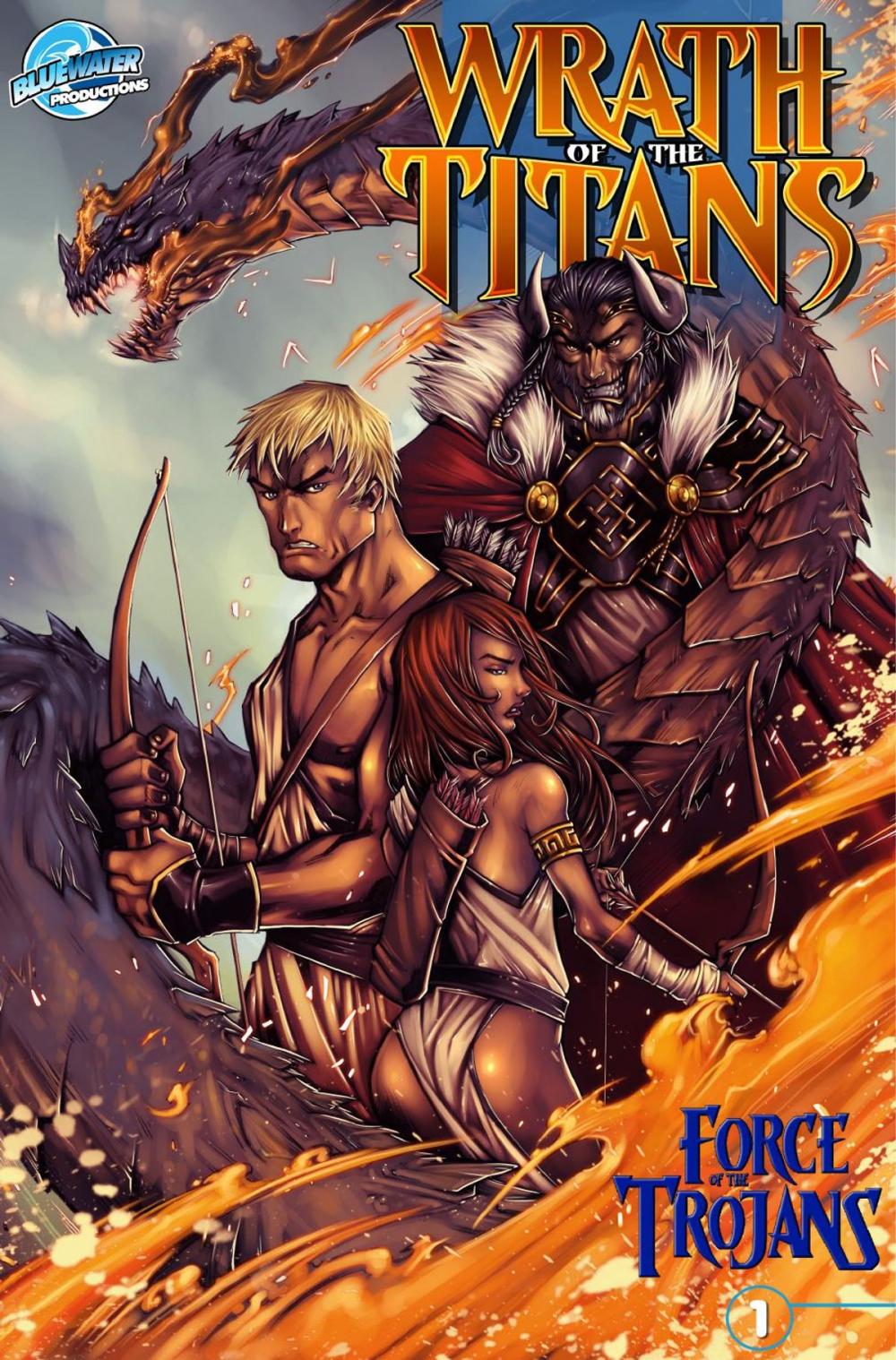 Big bigCover of Wrath of the Titans: Force of the Trojans #1