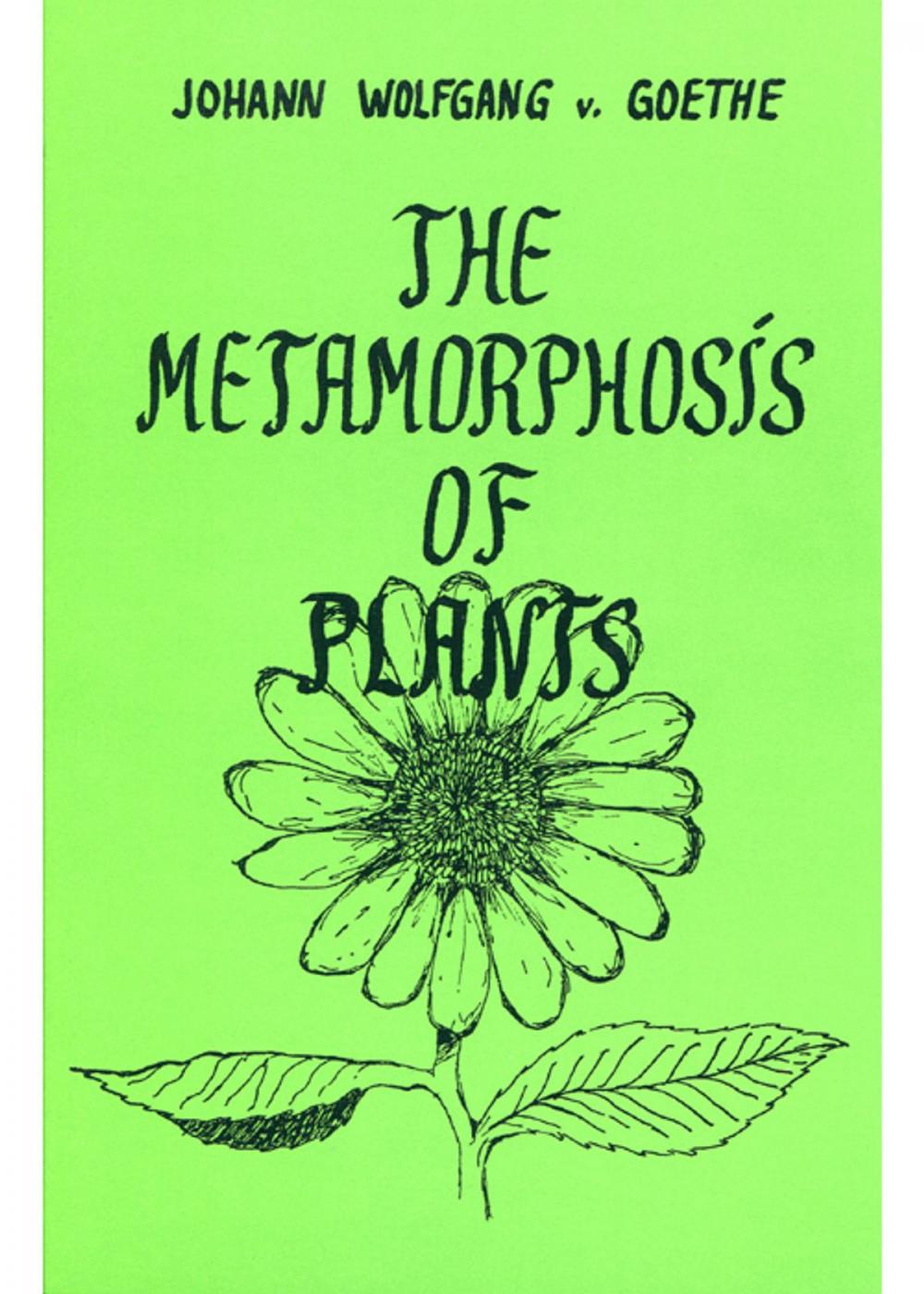 Big bigCover of The Metamorphosis of Plants