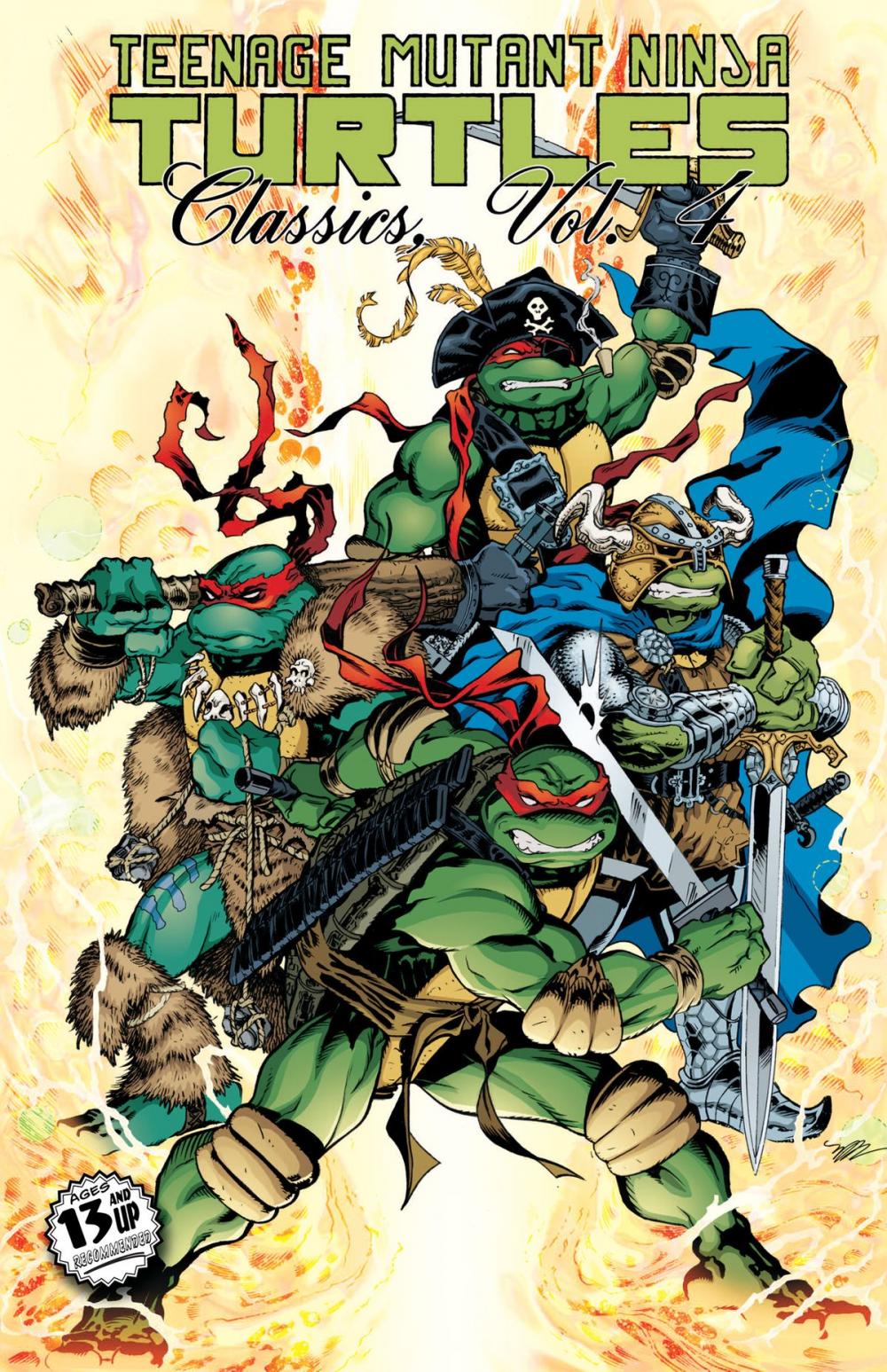 Big bigCover of Teenage Mutant Ninja Turtles Classics, Vol. 4